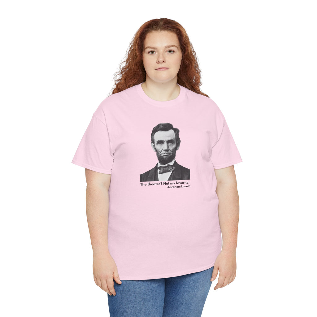 Abraham Lincoln Quote T-shirt, Unisex Heavy Cotton T-Shirt, Inspirational Gift, History Lover Apparel, Political Humor Shirt, Historical