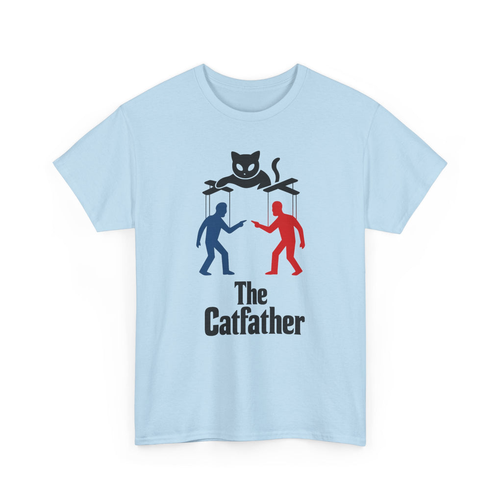 The Catfather Unisex Heavy Cotton T-shirt| Funny Cat T-Shirt | Gift for Cat Lovers | Pet Owner Shirt | Casual Everyday Wear | Unique Cat [...]