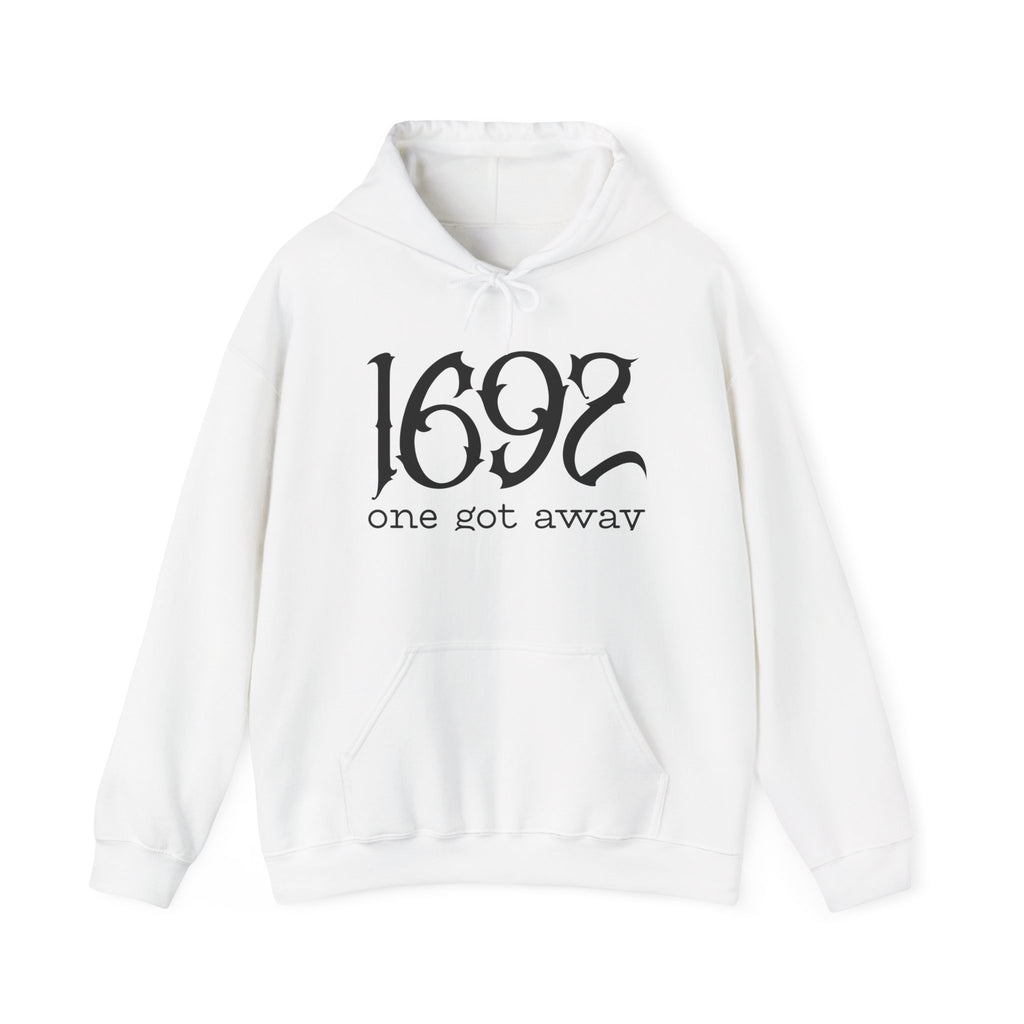 Witch Trials '1692 One Got Away' Design – Cozy Layer for Casual Outings, Gifts, Fall Fashion, Halloween
