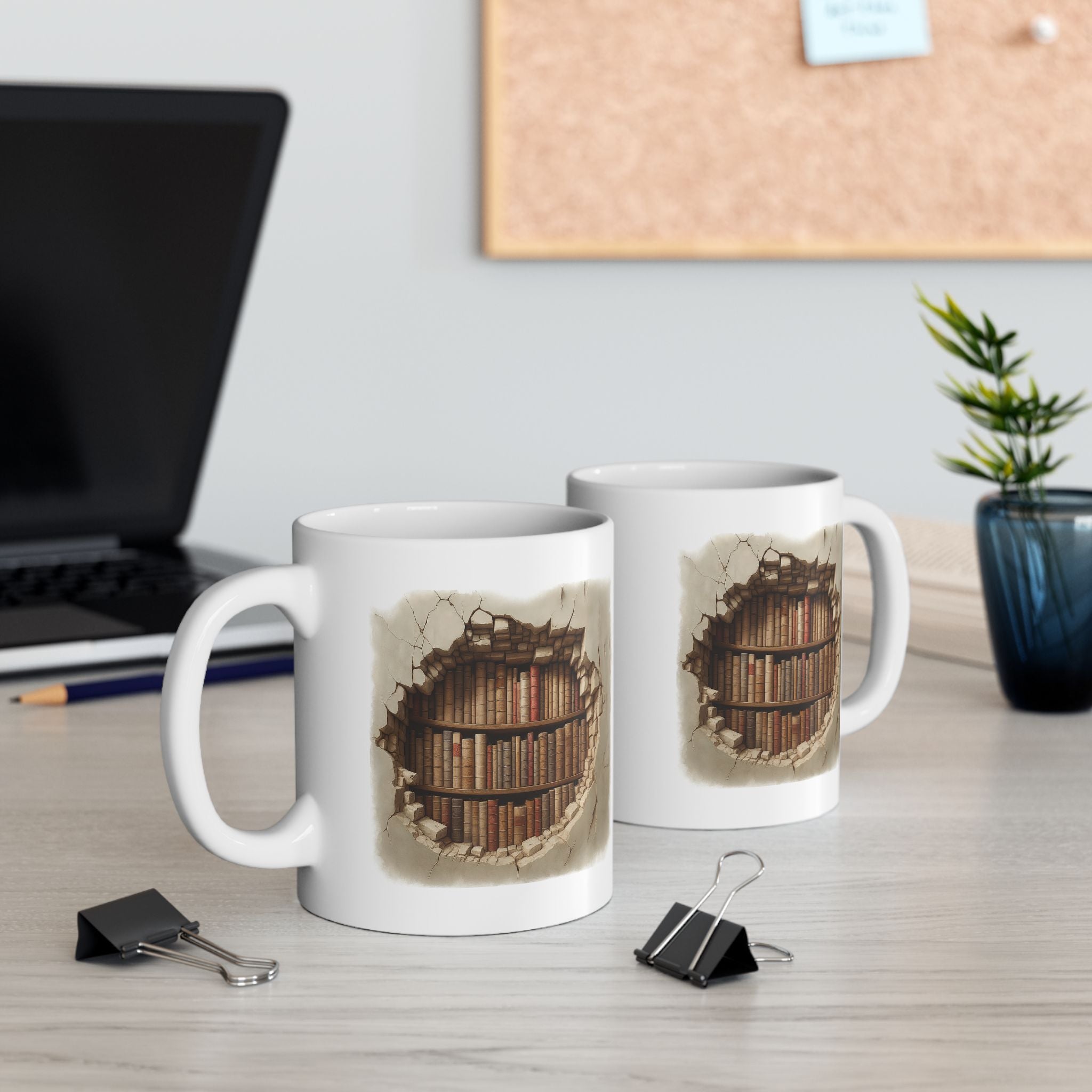Rustic Charm Ceramic Mug, Cozy Coffee Mug, Home Decor Gift, Unique Housewarming Present, Vintage Style Mug for Every Occasion