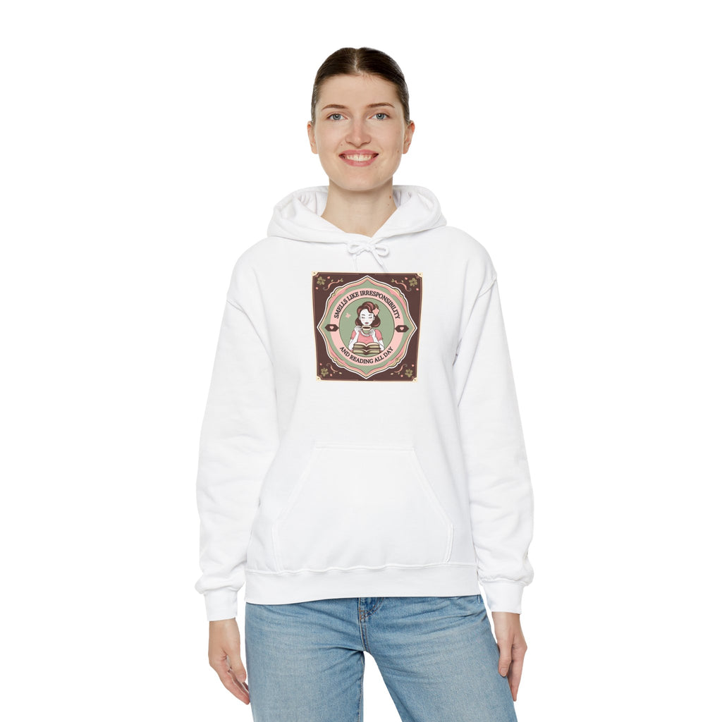 Cozy Unisex Hooded Sweatshirt with Cute Vintage Design - Perfect for Gift Giving, Casual Wear, Fall & Winter Comfort