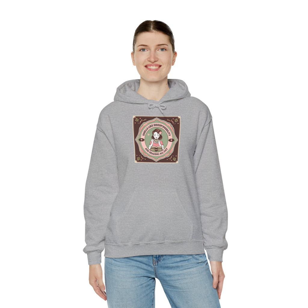 Cozy Unisex Hooded Sweatshirt with Cute Vintage Design - Perfect for Gift Giving, Casual Wear, Fall & Winter Comfort