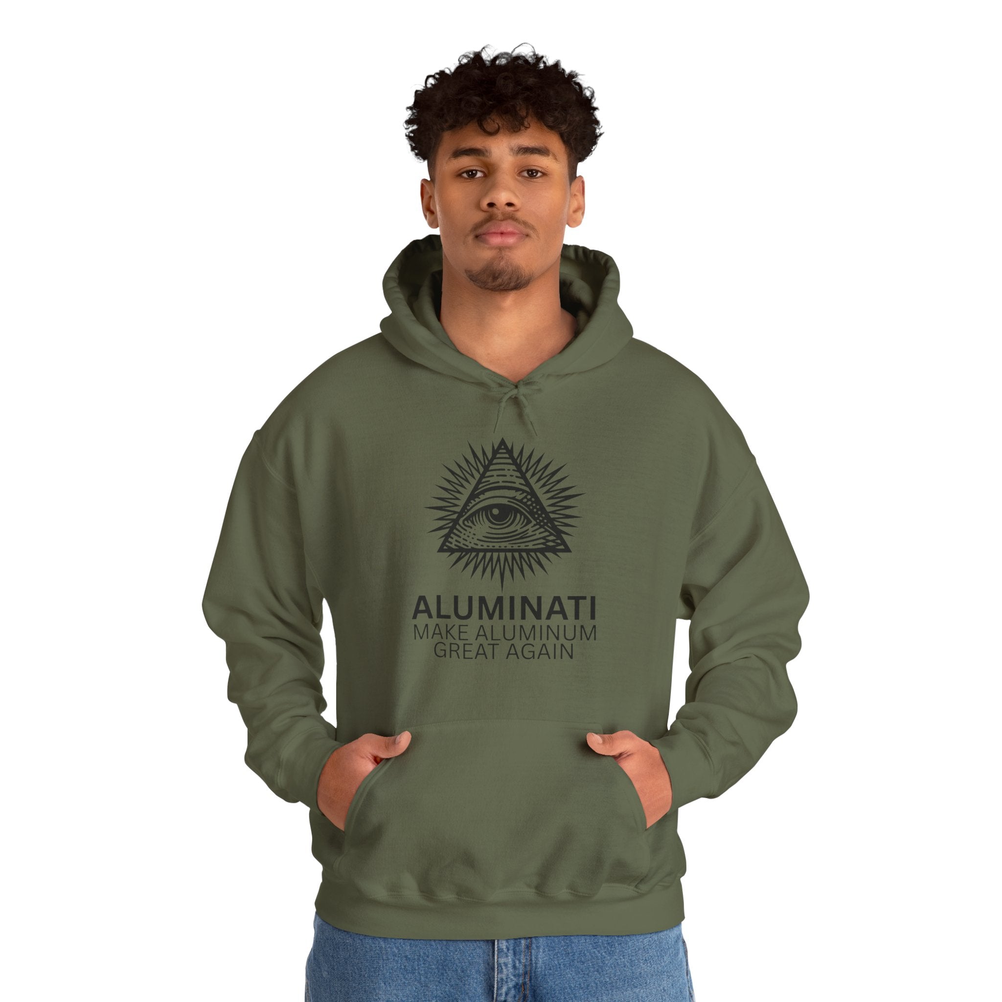 Aluminati Unisex Hoodie - Make Aluminum Great Again