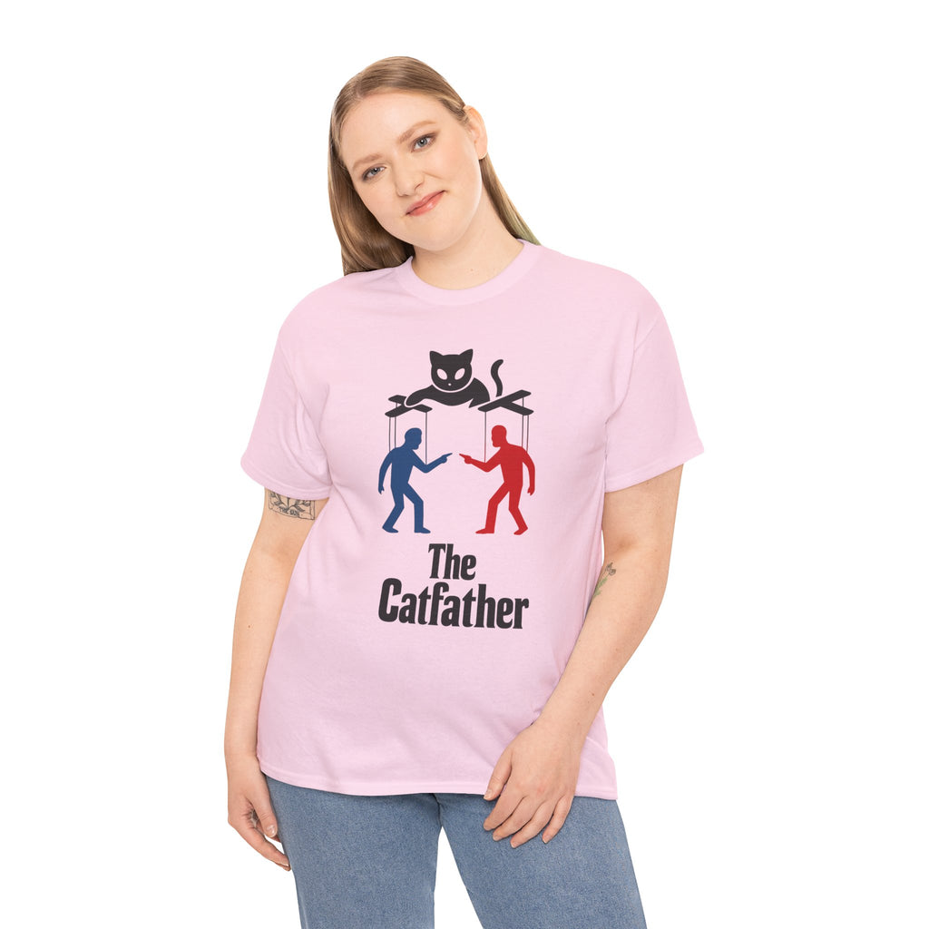 The Catfather Unisex Heavy Cotton T-shirt| Funny Cat T-Shirt | Gift for Cat Lovers | Pet Owner Shirt | Casual Everyday Wear | Unique Cat [...]
