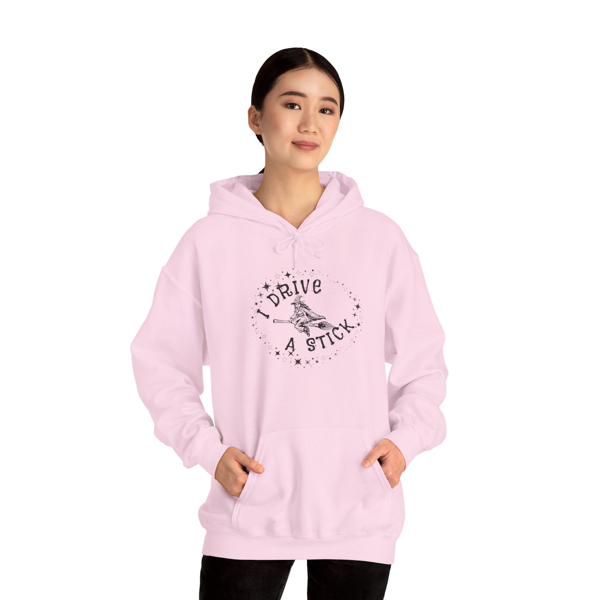 Funny I DRIVE A STICK Hoodie | Perfect Gift for Halloween, Casual Wear, Birthday, and More