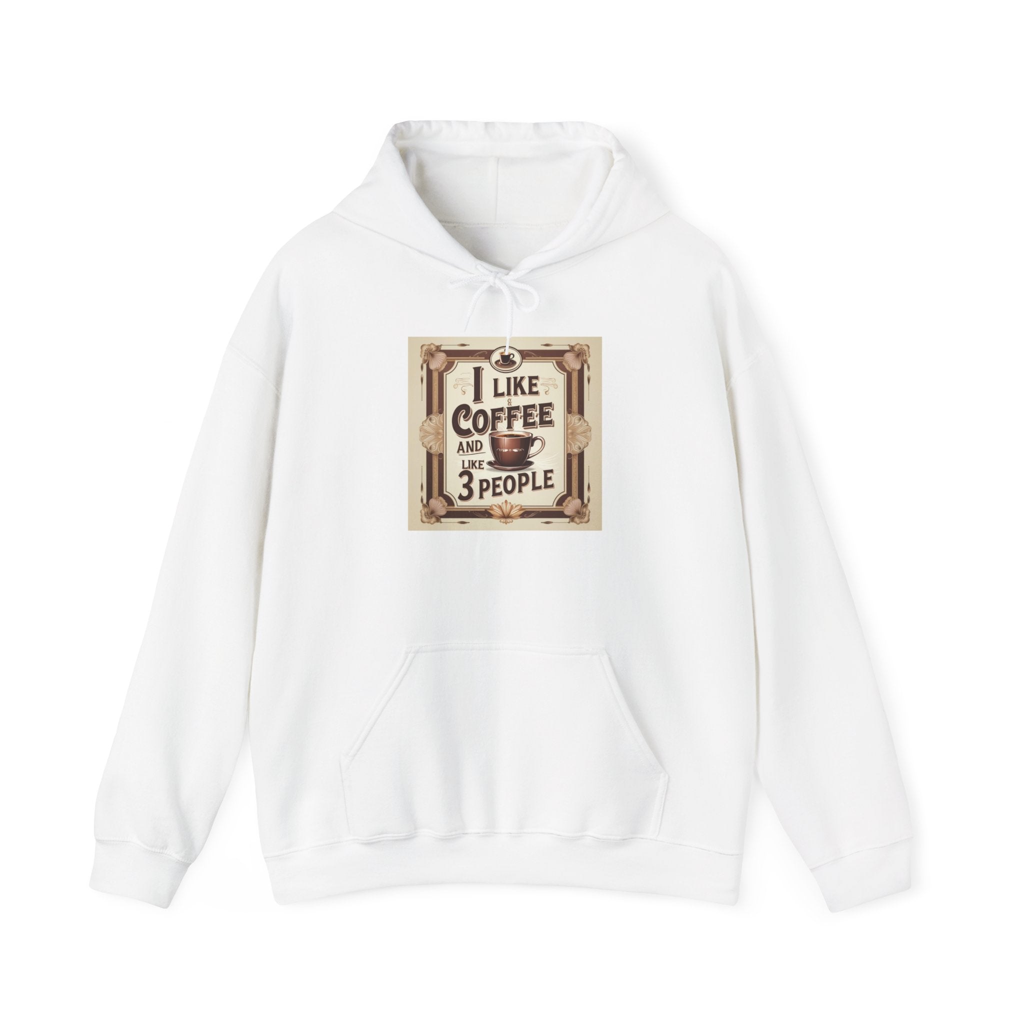 Coffee Lovers Unisex Hoodie, Funny Sweatshirt, Gift for Coffee Addicts, Cozy Casual Wear, Cute Hoodie for Friends