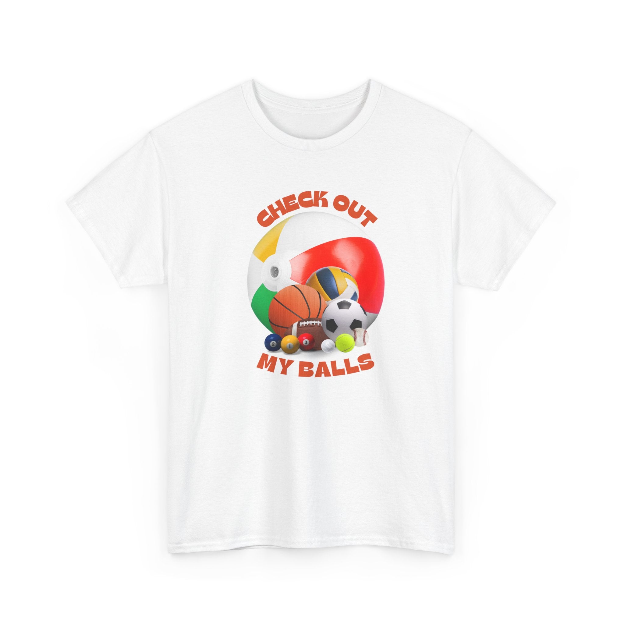 Sports Check Out My Balls T-shirt