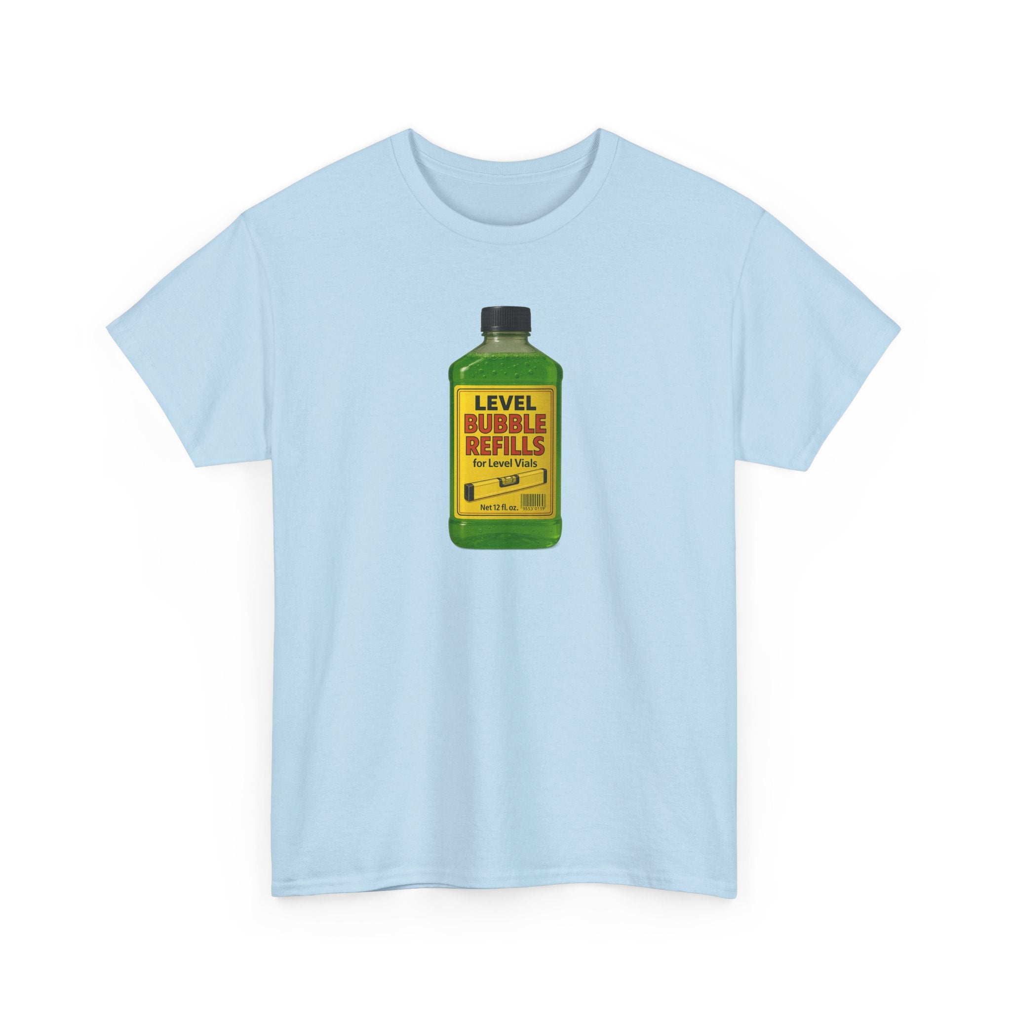 Level Bubbles Refill Gag T-shirt, Fun T-Shirt for Bubble Lovers,  Car Lovers, or just lovers. Casual Wear, Gift for Kids and Adults, Birthday, Summer Fun