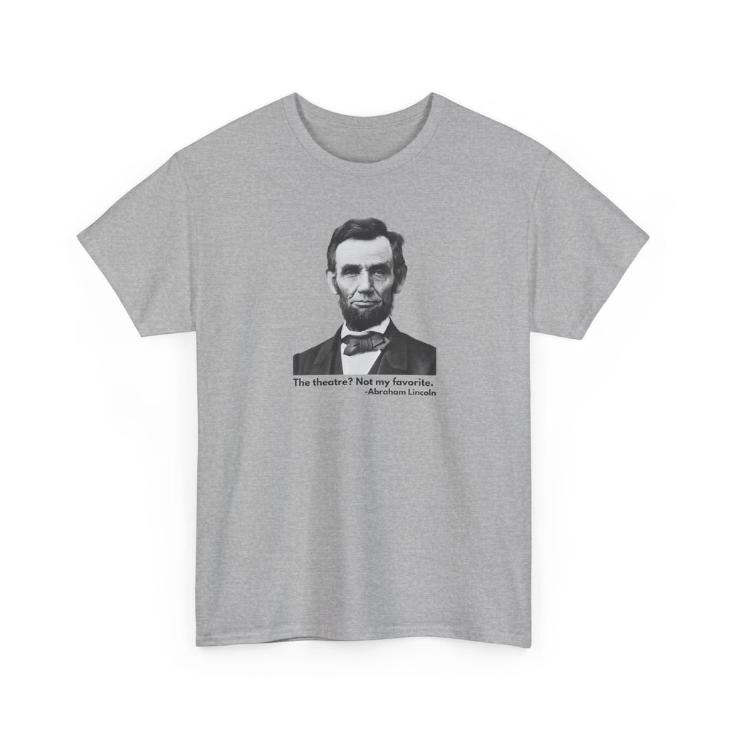Abraham Lincoln Quote T-shirt, Unisex Heavy Cotton T-Shirt, Inspirational Gift, History Lover Apparel, Political Humor Shirt, Historical