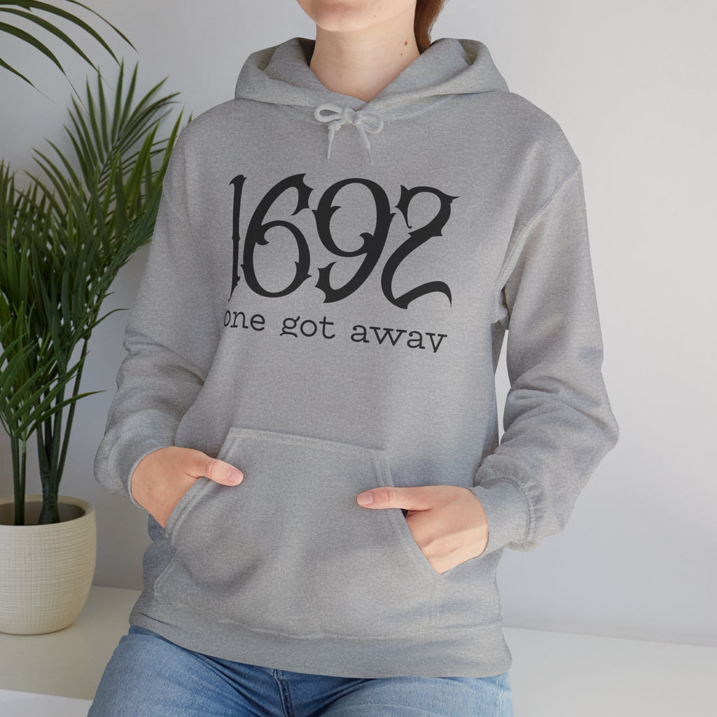 Witch Trials '1692 One Got Away' Design – Cozy Layer for Casual Outings, Gifts, Fall Fashion, Halloween