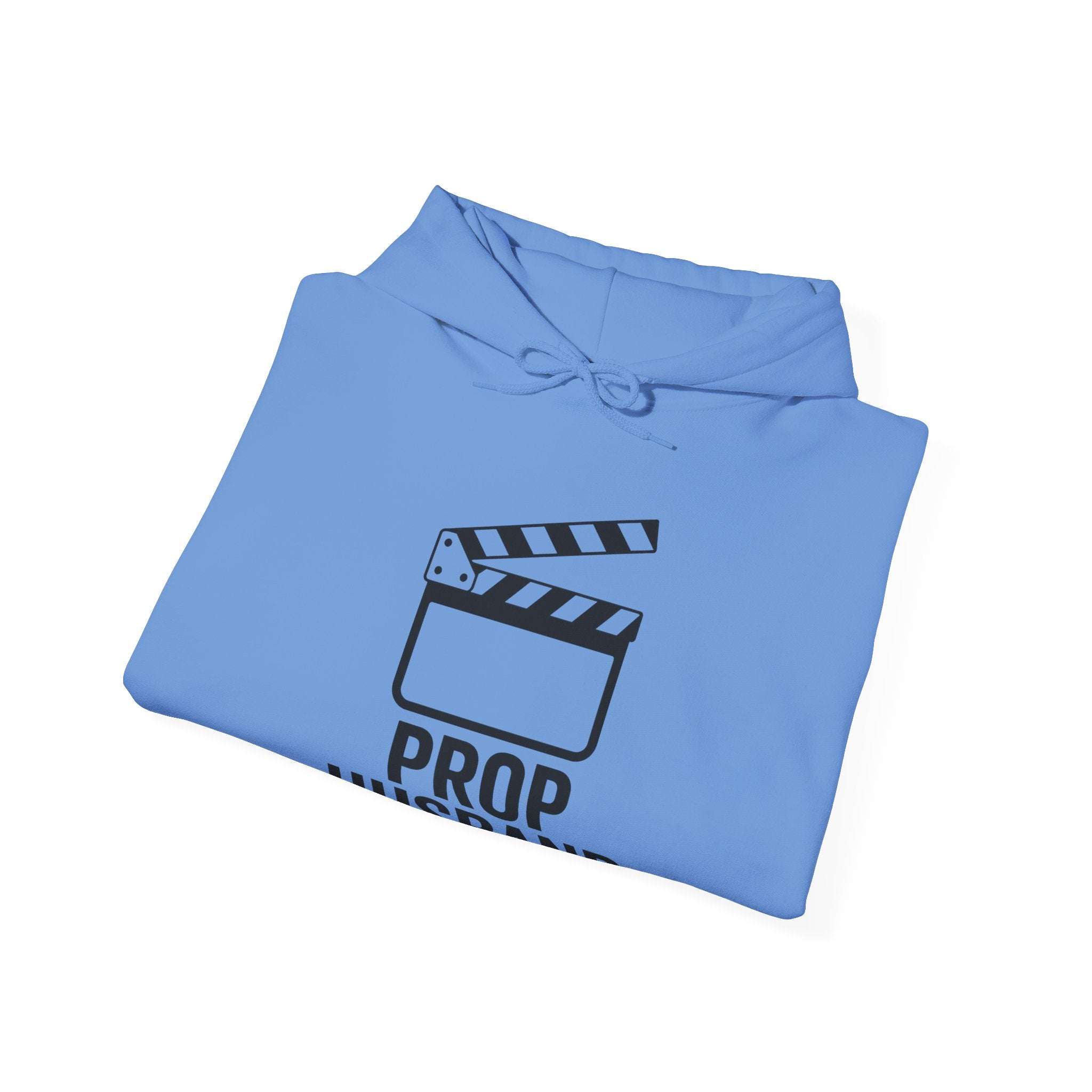 Prop Husband Hoodie — Funny Film Clapper Hooded Sweatshirt for Movie Lovers & Crew