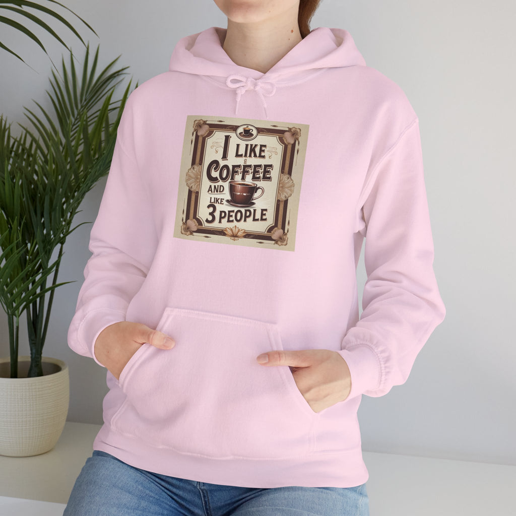 Coffee Lovers Unisex Hoodie, Funny Sweatshirt, Gift for Coffee Addicts, Cozy Casual Wear, Cute Hoodie for Friends