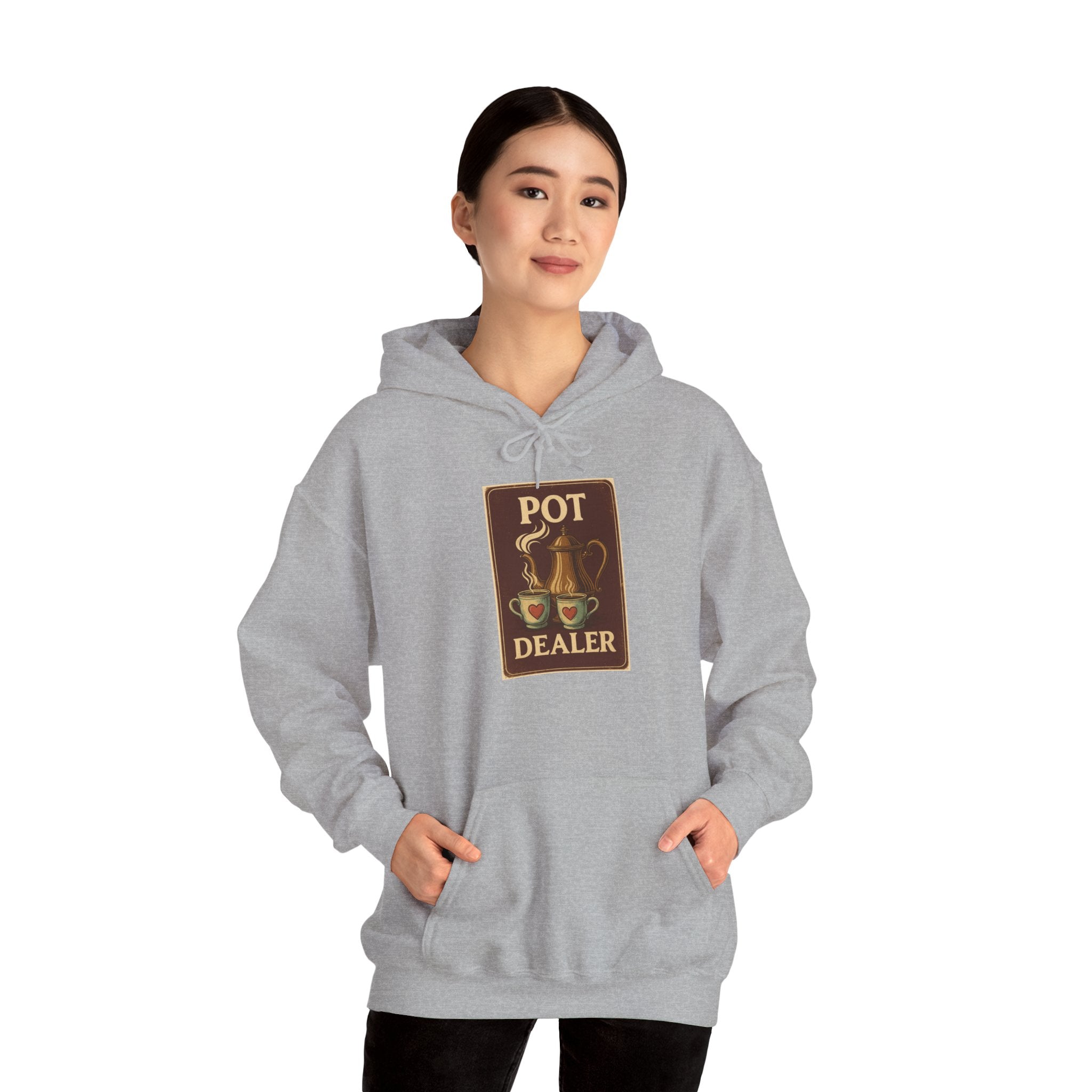 Pot Dealer Hoodie, Funny Gift, Unisex Sweatshirt Hoodie , Cozy Casual Wear, Perfect for Coffee Lovers
