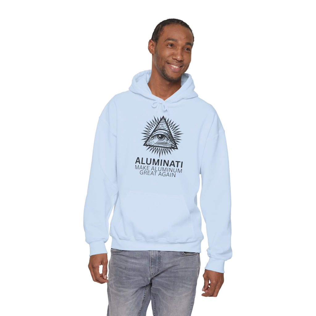 Aluminati Unisex Hoodie - Make Aluminum Great Again