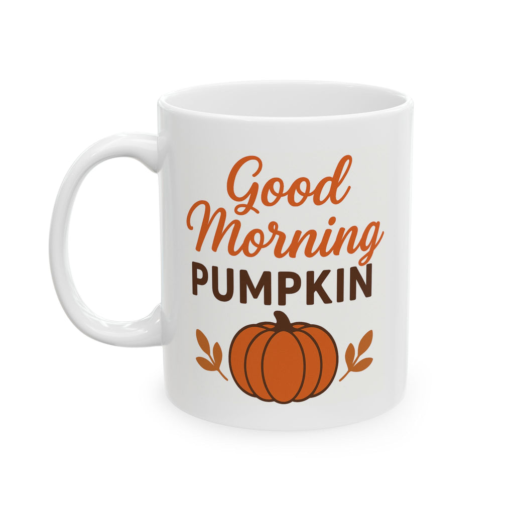 Autumn Pumpkin Ceramic Mug - Cozy Fall Coffee Cup, Cute Gift for Halloween, Thanksgiving, Pumpkin Spice Lovers