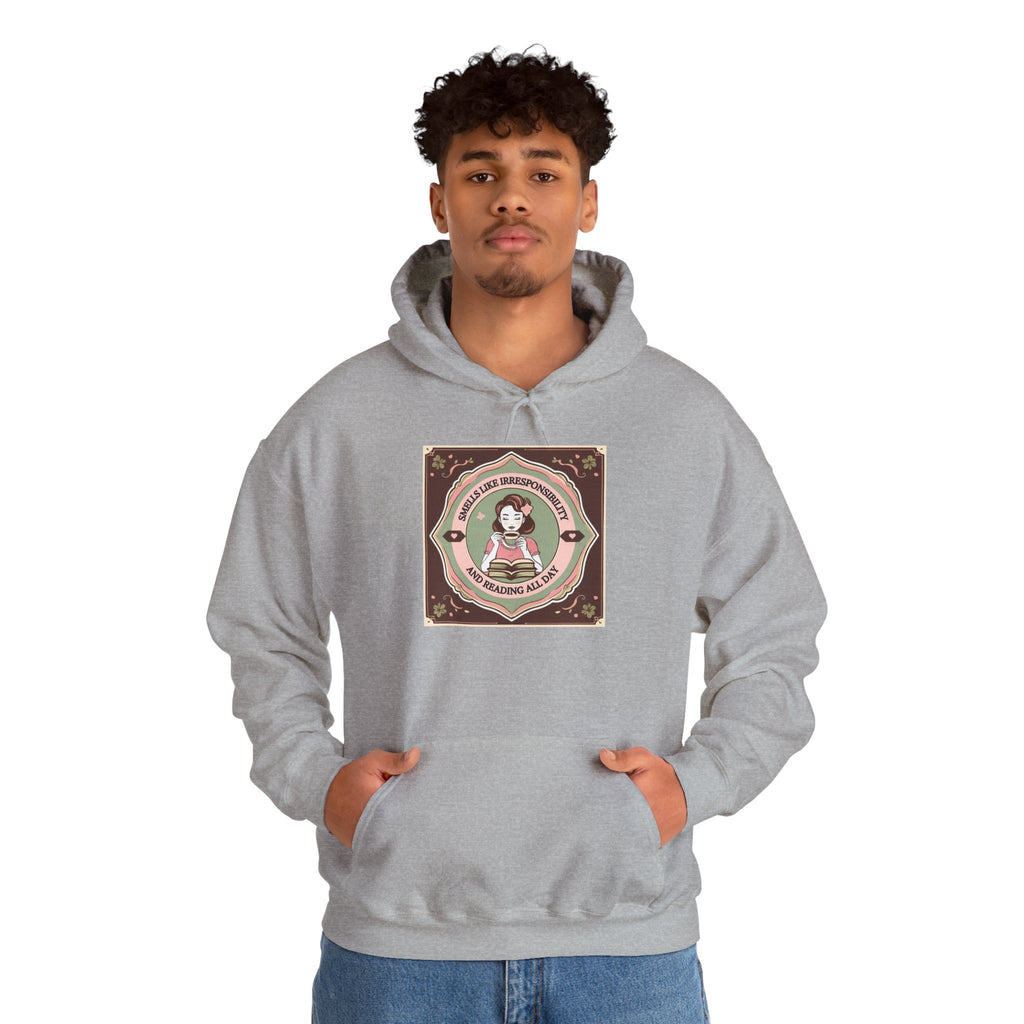 Cozy Unisex Hooded Sweatshirt with Cute Vintage Design - Perfect for Gift Giving, Casual Wear, Fall & Winter Comfort