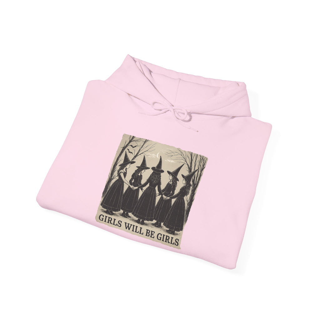 Spooky Witch Sisters Hoodie - Cozy Unisex Sweatshirt, Halloween Apparel, Witchy Gift, Fall Fashion, Girls Night Out