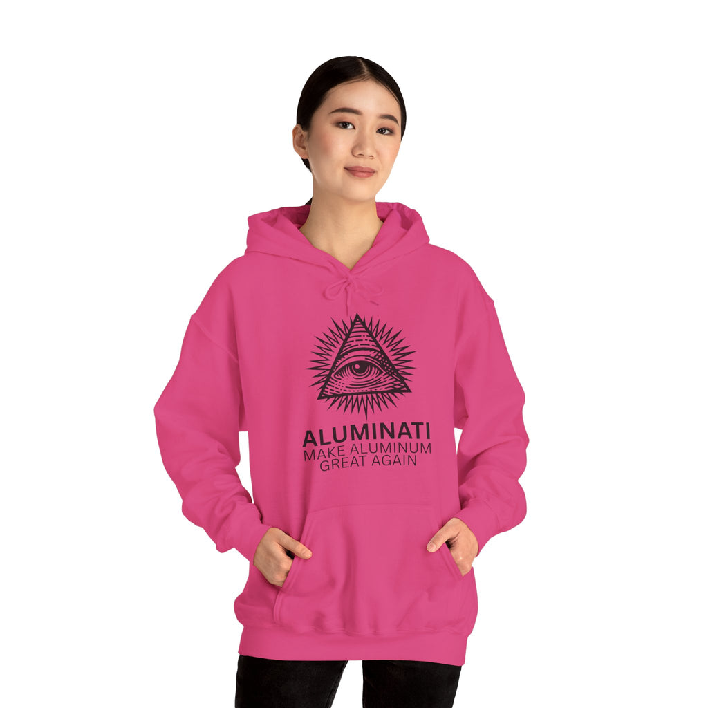 Aluminati Unisex Hoodie - Make Aluminum Great Again