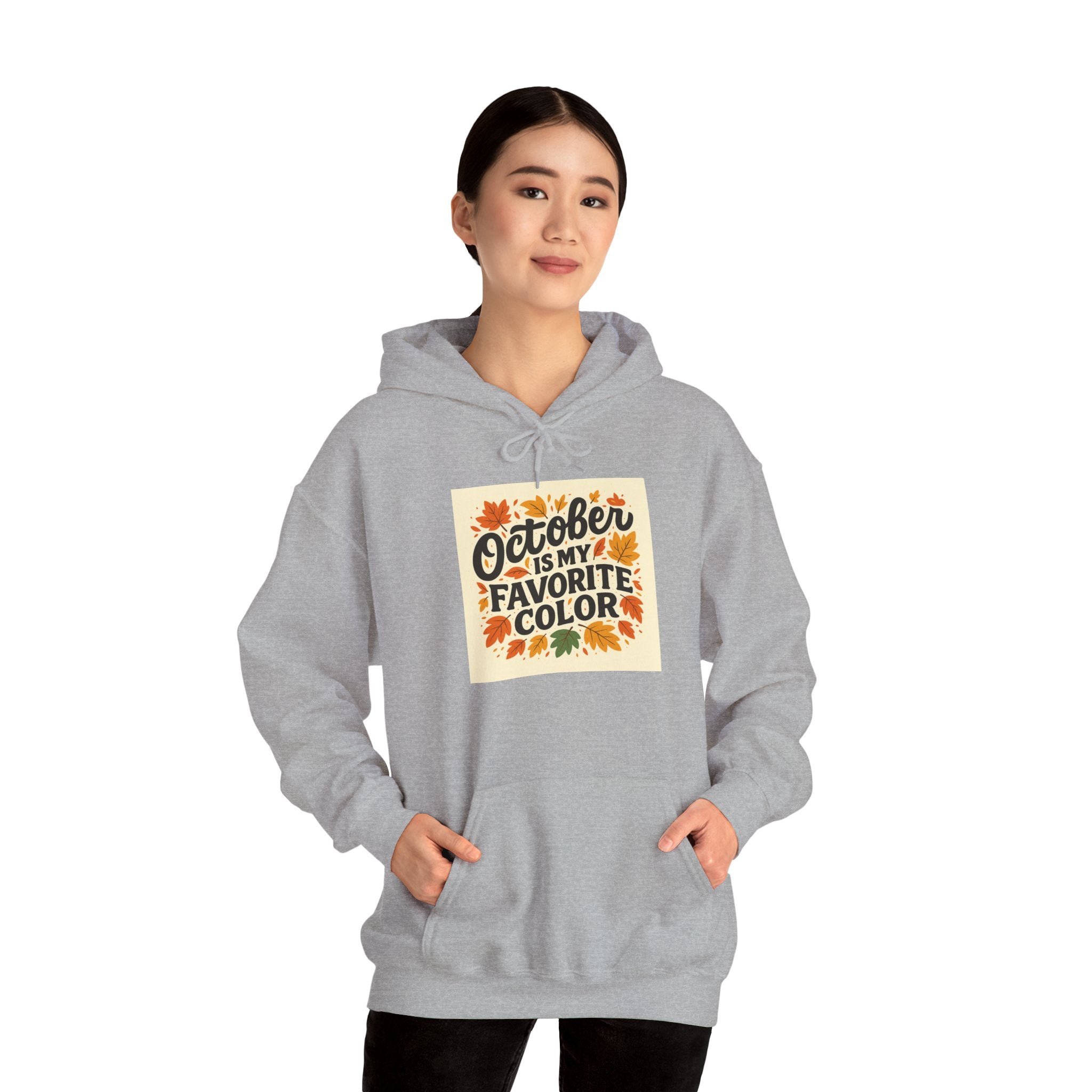 October Favorite Color Hoodie | Cozy Halloween Sweatshirt for Fall | Unisex Gift | Autumn Style | Perfect for Festivals, Parties, and [...]