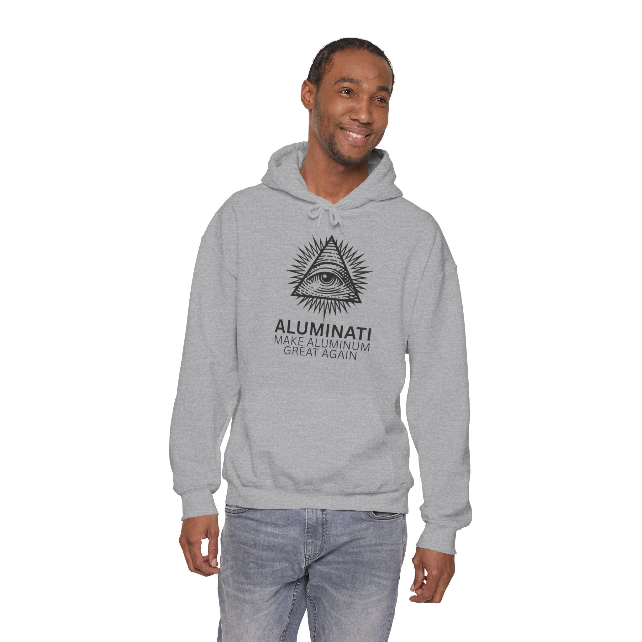 Aluminati Unisex Hoodie - Make Aluminum Great Again