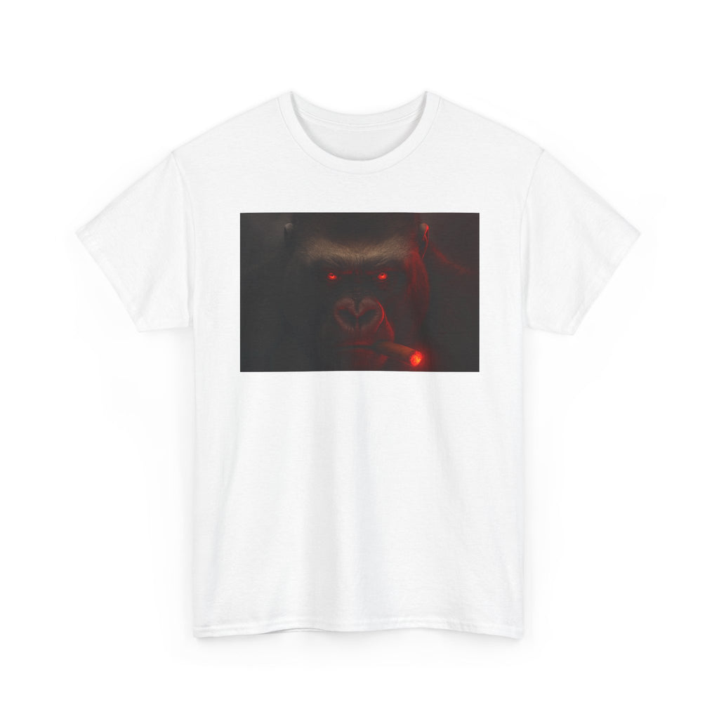 Beast Mode Gorilla - Unisex Heavy Cotton Shirt, Spooky Halloween Gift, Graphic T-Shirt, Casual Wear, Unique Design