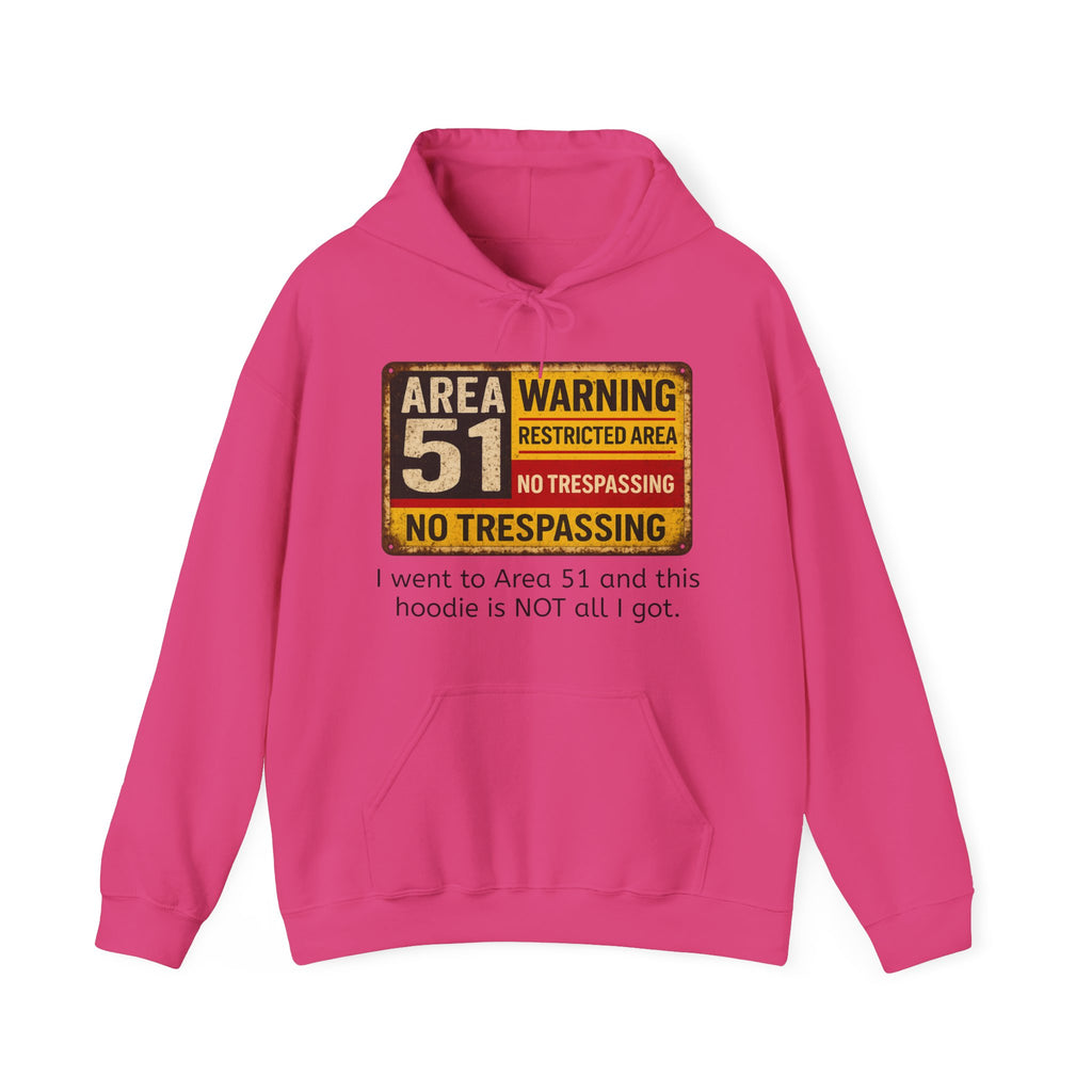 “I went to Area 51 and this hoodie is NOT all I got” Alien Hoodie