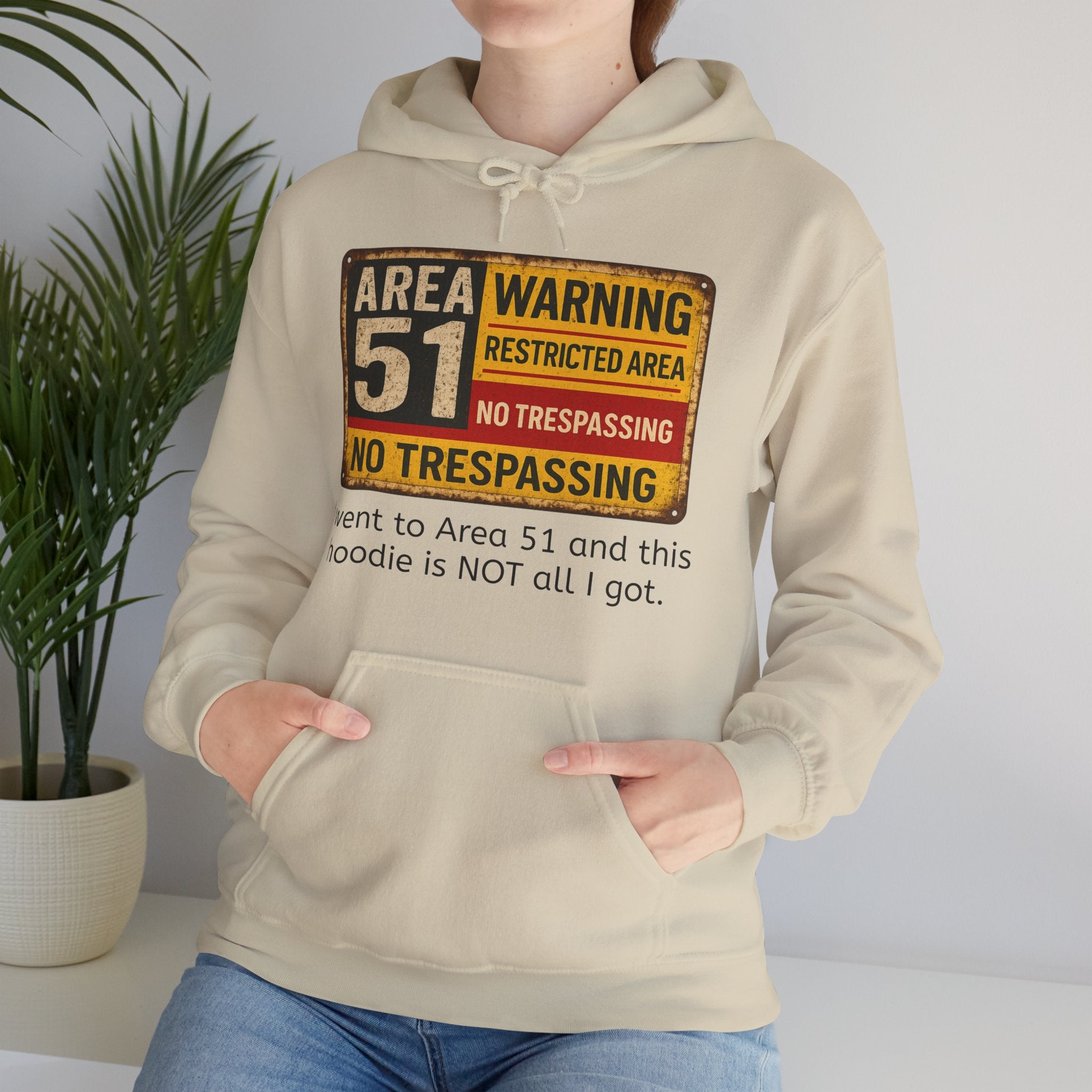“I went to Area 51 and this hoodie is NOT all I got” Alien Hoodie