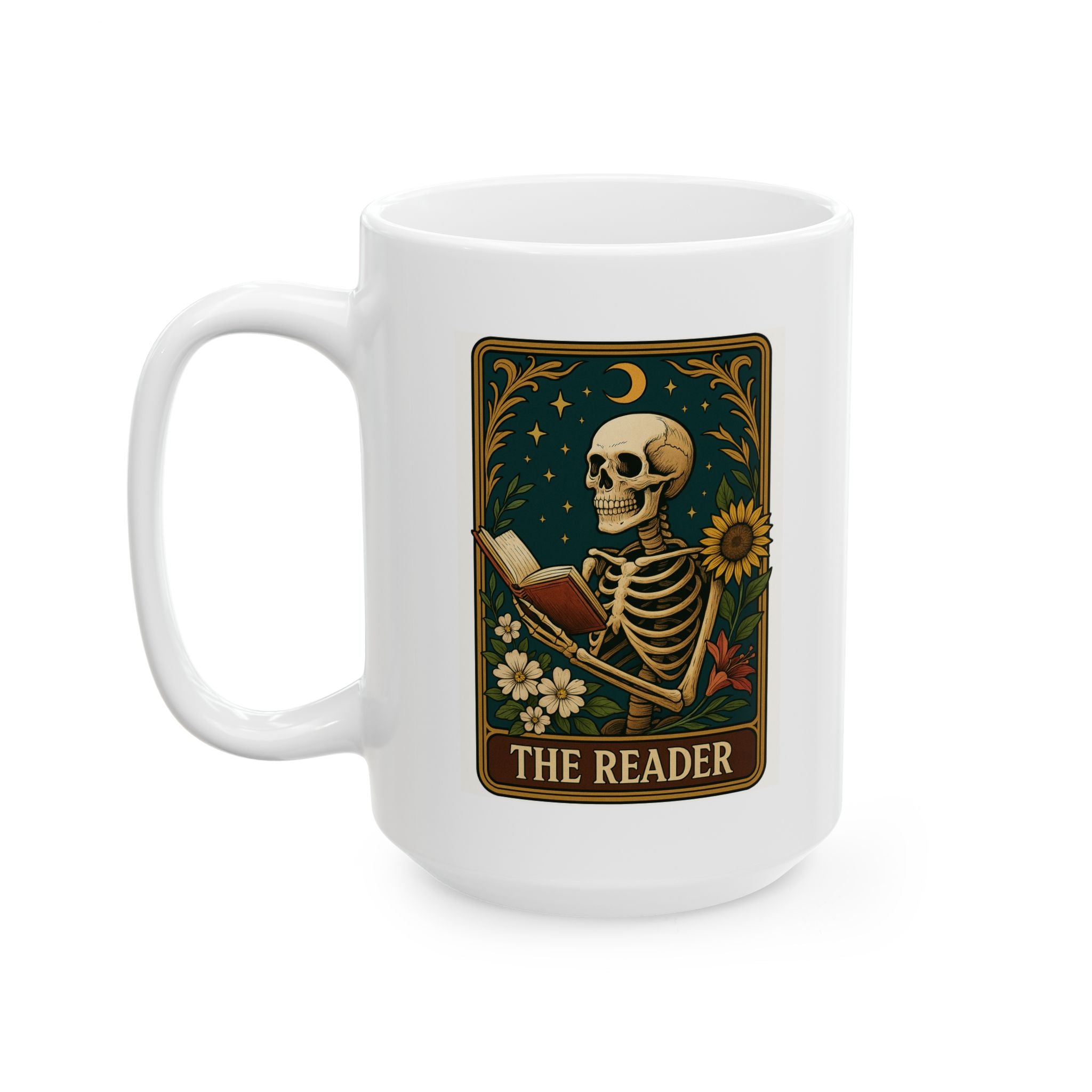 Tarot Vintage Ceramic Mug | Coffee Cup | Gift for Coffe Lovers | Tea Lovers | Home Decor | Mother's Day | Christmas | Birthday's