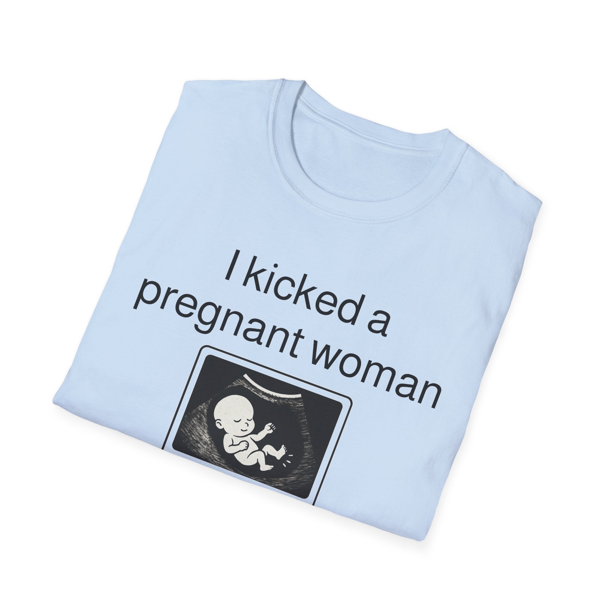 Funny Pregnancy Announcement T-Shirt, Unisex Softstyle Tee for Baby Shower, Gift for Expecting Parents, Humor Shirt, Casual Wear, [...]