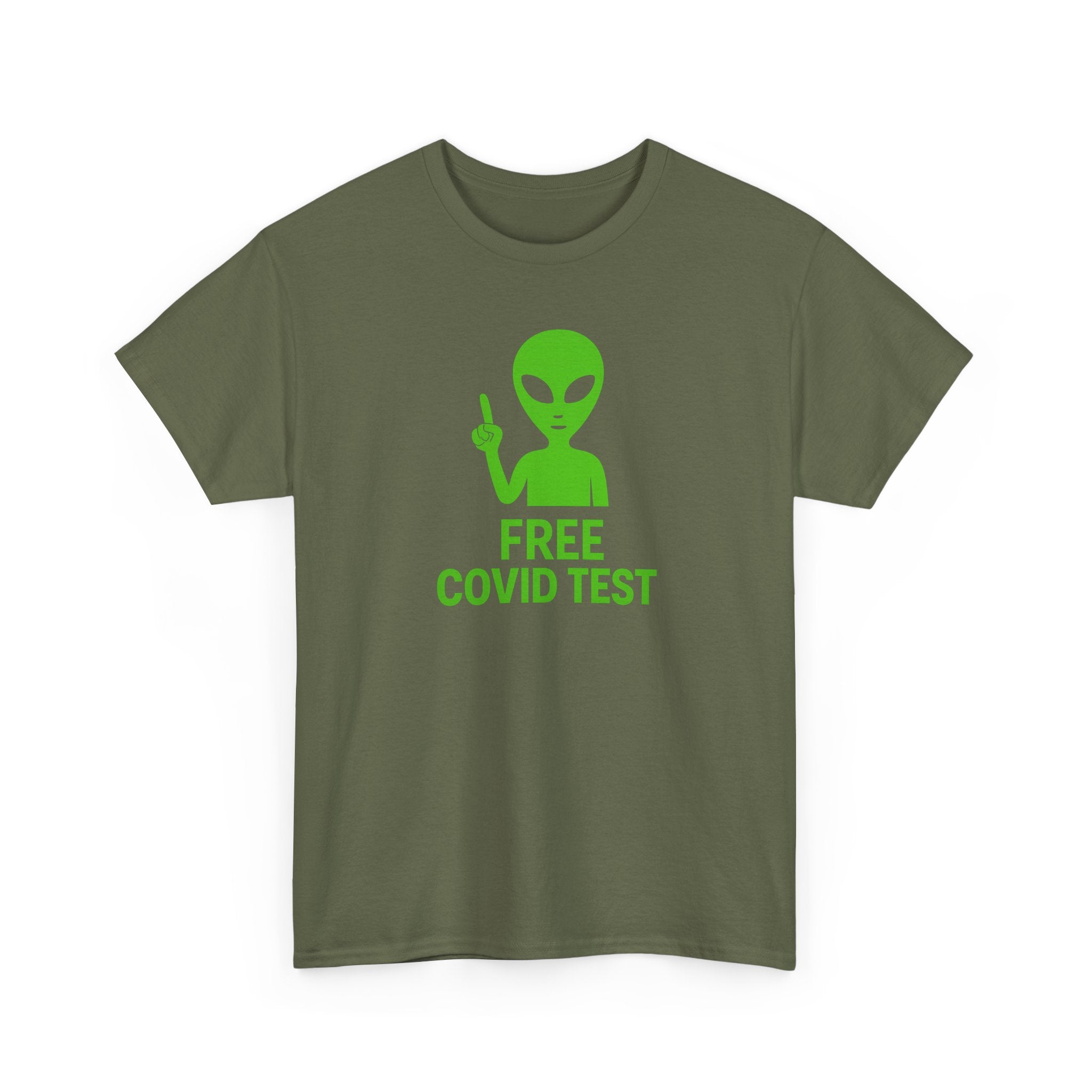 Alien-themed Unisex Heavy Cotton Tee - Perfect for Sci-Fi Lovers, Humor, Quirky Gifts