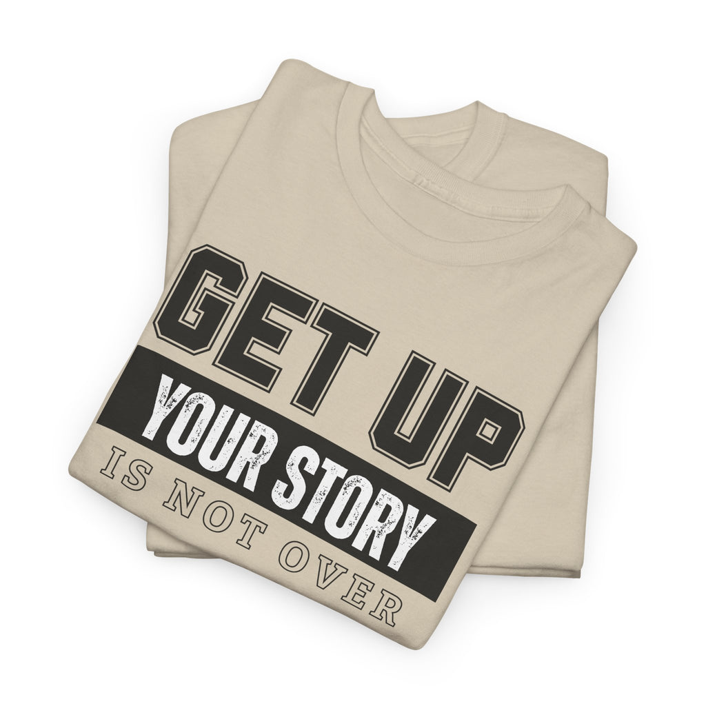 Inspirational Story Tee, Motivational Shirt, Unisex Cotton Top, Gift for Encouragement, Casual Wear, Positive Vibes