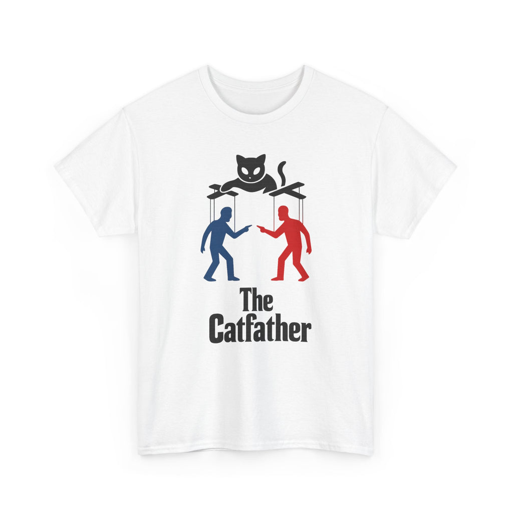 The Catfather Unisex Heavy Cotton T-shirt| Funny Cat T-Shirt | Gift for Cat Lovers | Pet Owner Shirt | Casual Everyday Wear | Unique Cat [...]