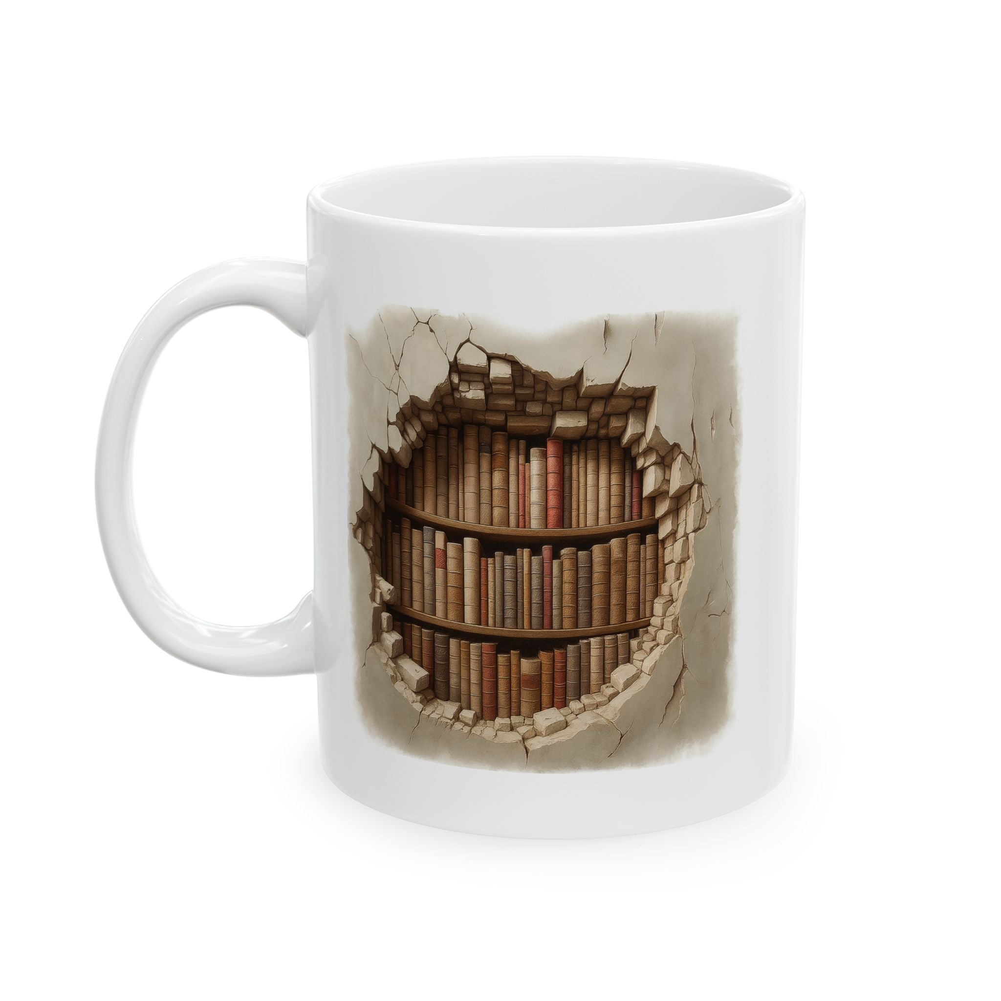 Rustic Charm Ceramic Mug, Cozy Coffee Mug, Home Decor Gift, Unique Housewarming Present, Vintage Style Mug for Every Occasion