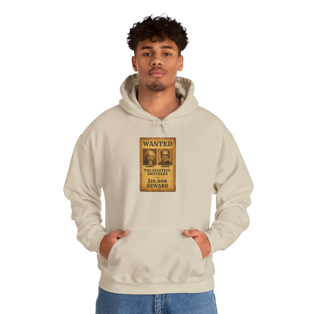 Wanted - The Einstein Brothers  Heavy Blend Hooded Sweatshirt
