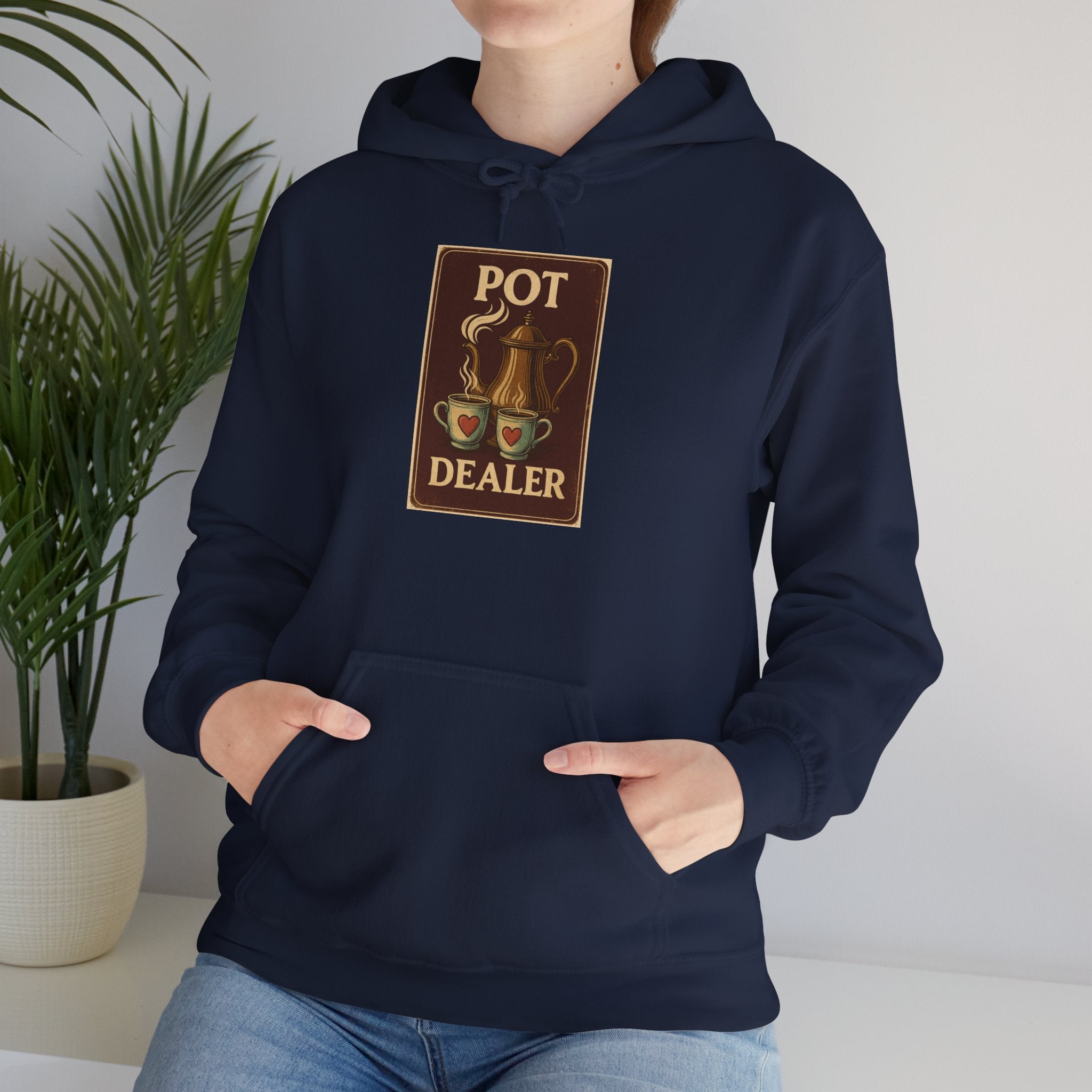 Pot Dealer Hoodie, Funny Gift, Unisex Sweatshirt Hoodie , Cozy Casual Wear, Perfect for Coffee Lovers