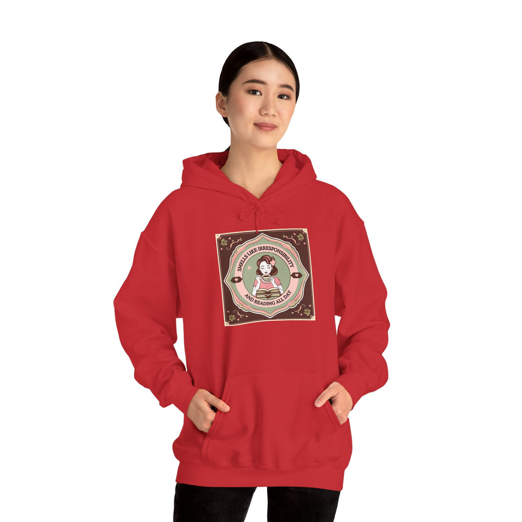 Cozy Unisex Hooded Sweatshirt with Cute Vintage Design - Perfect for Gift Giving, Casual Wear, Fall & Winter Comfort