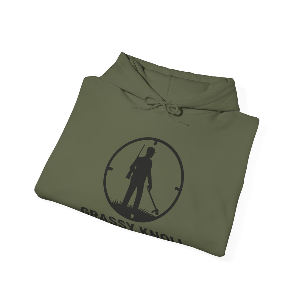 Grassy Knoll Lawn Care Hoodie – Logo Workwear Hooded Sweatshirt