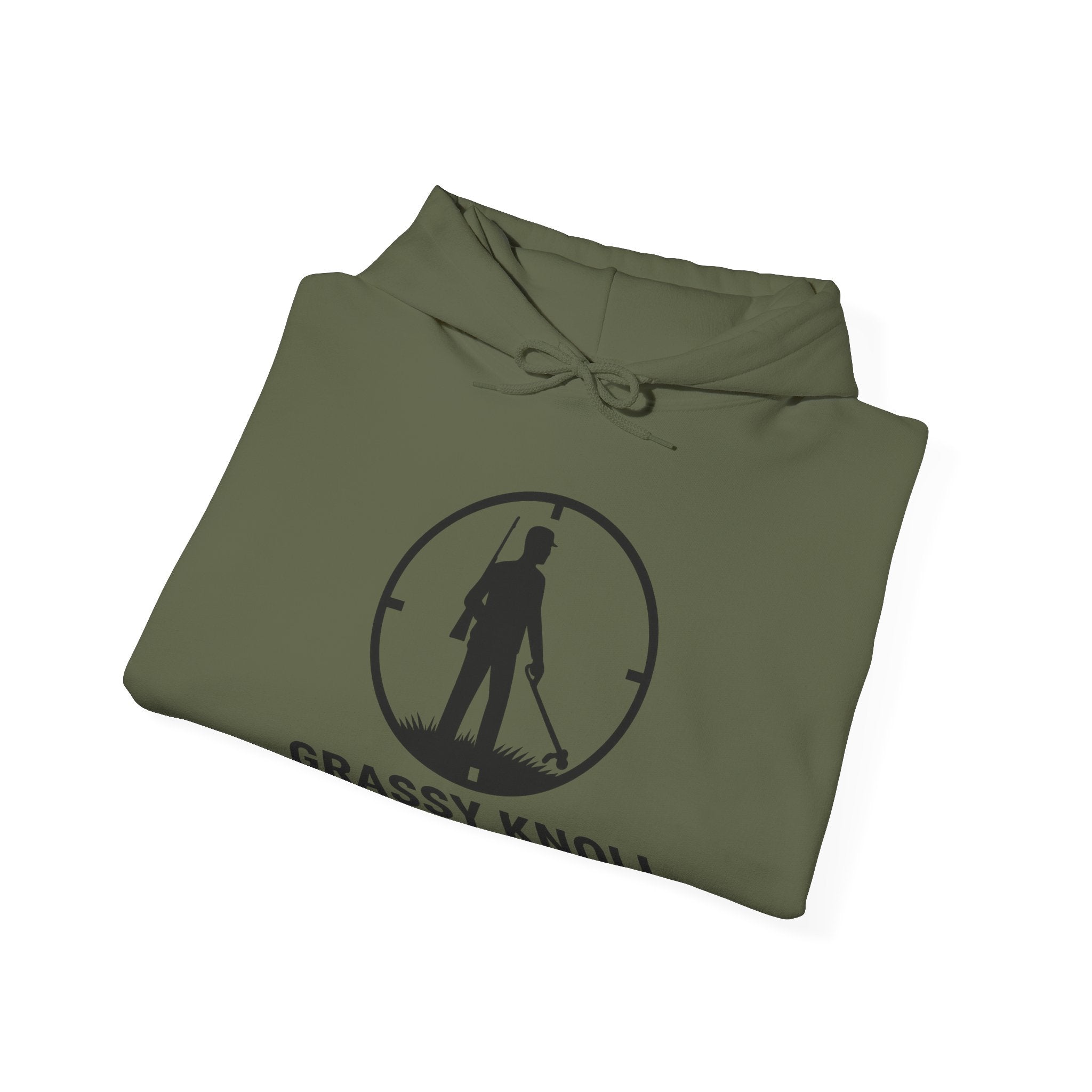 Grassy Knoll Lawn Care Hoodie – Logo Workwear Hooded Sweatshirt