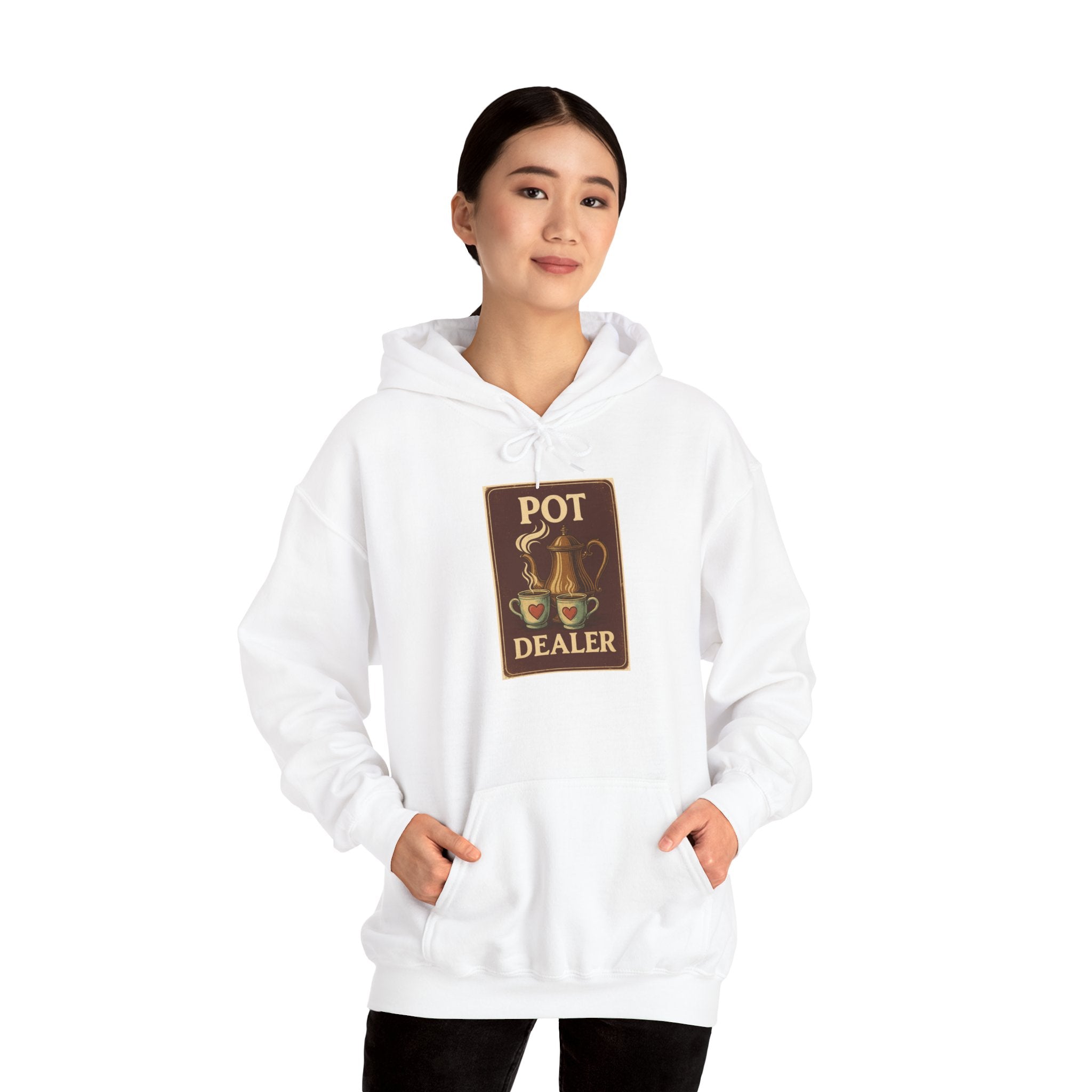 Pot Dealer Hoodie, Funny Gift, Unisex Sweatshirt Hoodie , Cozy Casual Wear, Perfect for Coffee Lovers
