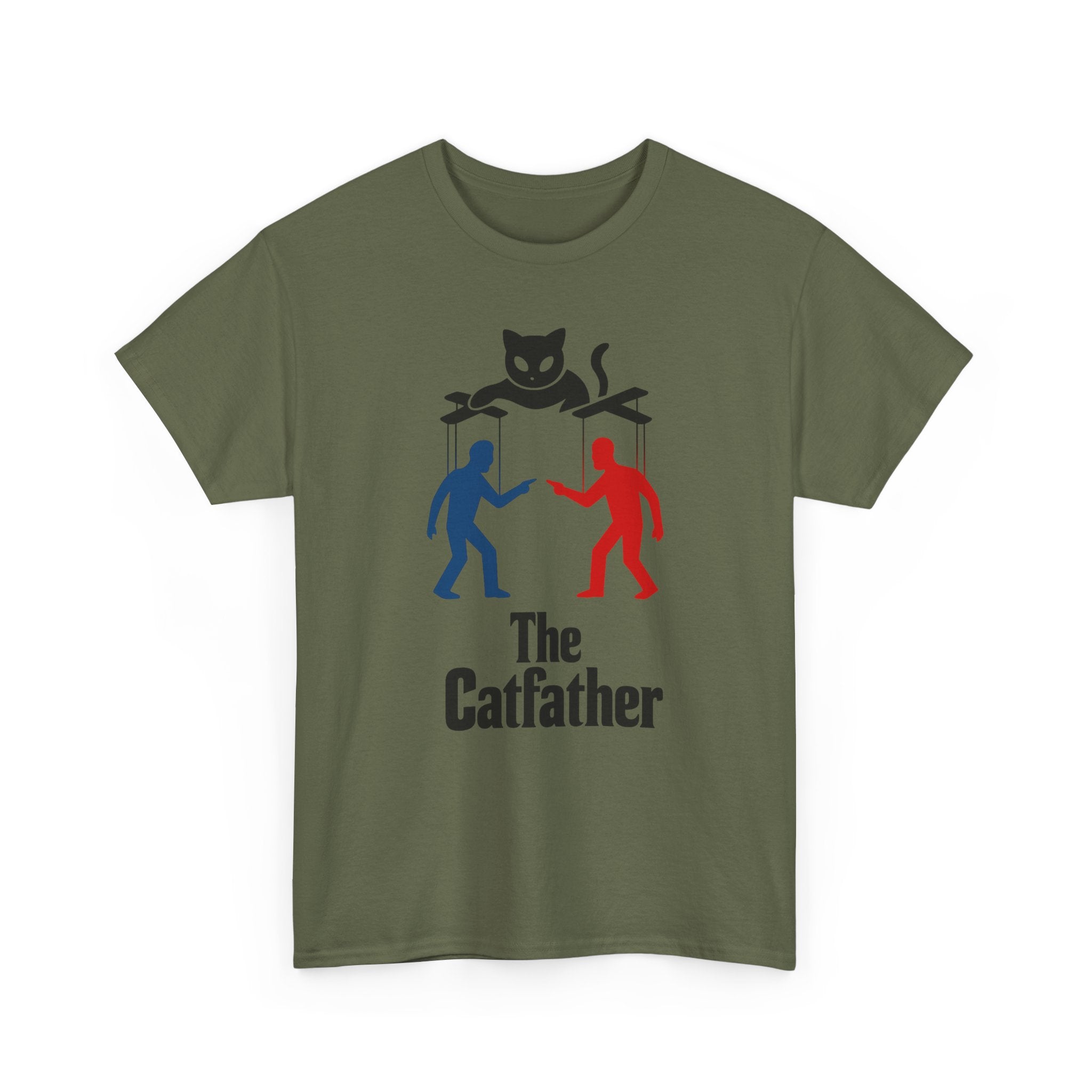 The Catfather Unisex Heavy Cotton T-shirt| Funny Cat T-Shirt | Gift for Cat Lovers | Pet Owner Shirt | Casual Everyday Wear | Unique Cat [...]