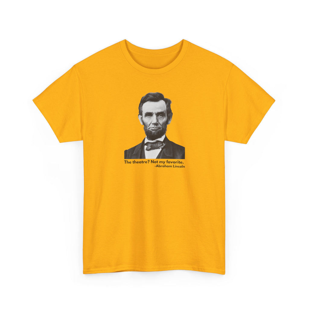 Abraham Lincoln Quote T-shirt, Unisex Heavy Cotton T-Shirt, Inspirational Gift, History Lover Apparel, Political Humor Shirt, Historical