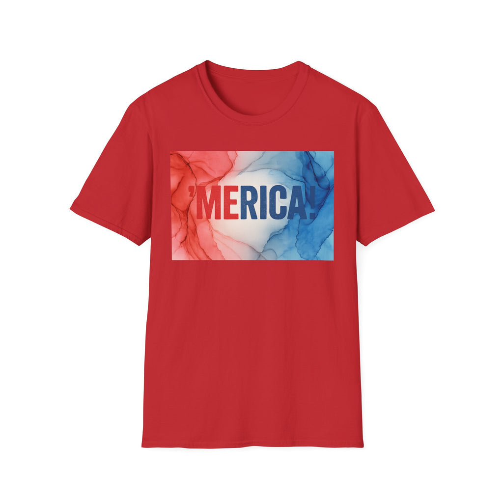 Patriotic Unisex T-Shirt with Colorful Smoke Design, American Spirit Shirt, 4th of July Tee, Casual Summer Top, Gift for Patriotic Holidays