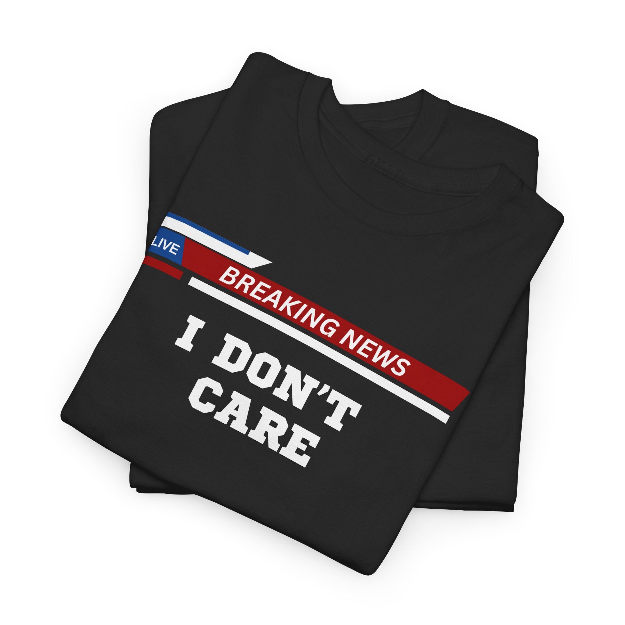 Breaking News Unisex Heavy Cotton Tee - Casual Wear, Gift for News Lovers, Birthday Shirt, Trendy Graphic Tee, Everyday Comfort