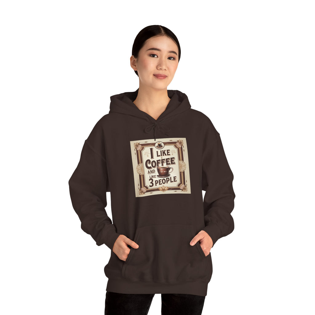 Coffee Lovers Unisex Hoodie, Funny Sweatshirt, Gift for Coffee Addicts, Cozy Casual Wear, Cute Hoodie for Friends