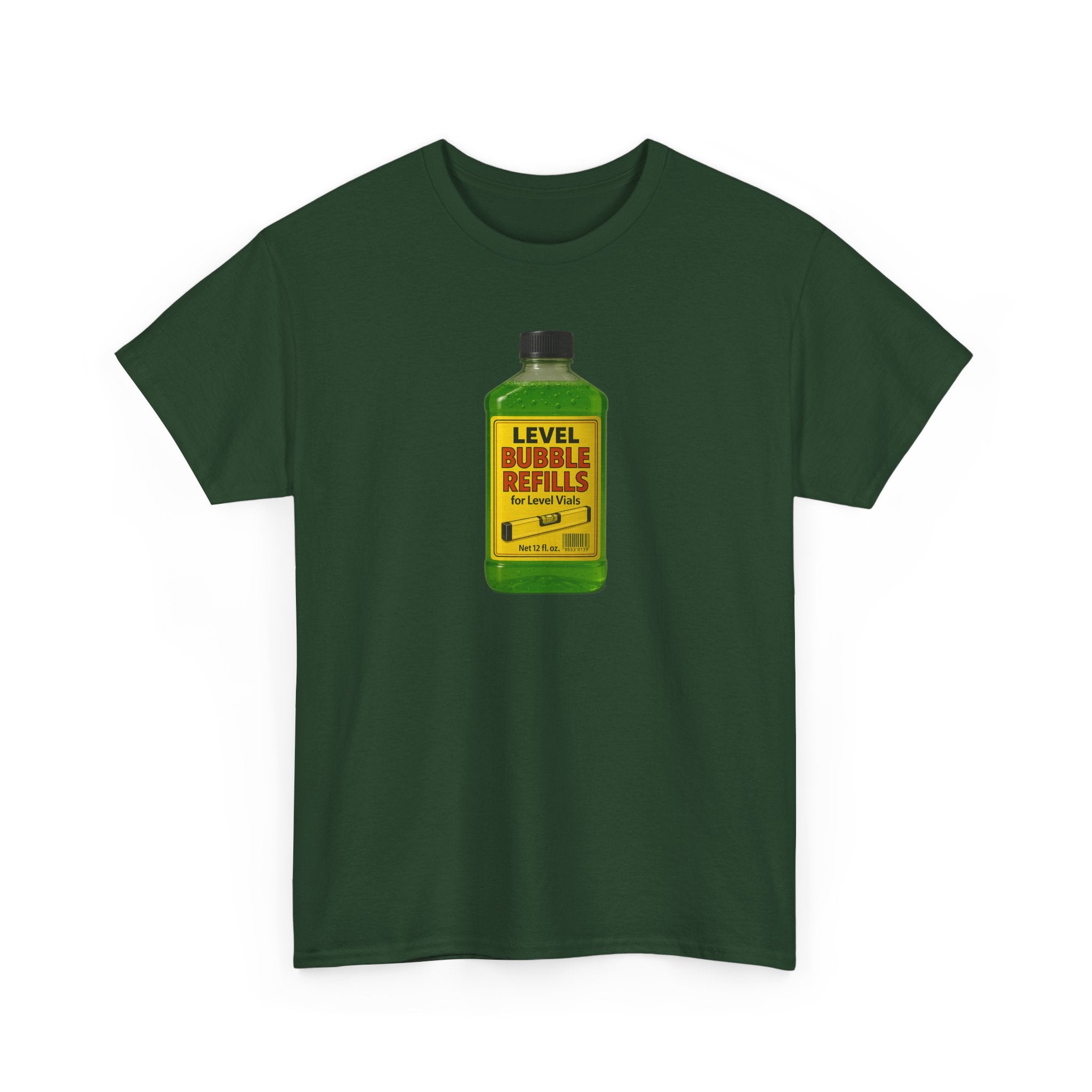 Level Bubbles Refill Gag T-shirt, Fun T-Shirt for Bubble Lovers,  Car Lovers, or just lovers. Casual Wear, Gift for Kids and Adults, Birthday, Summer Fun