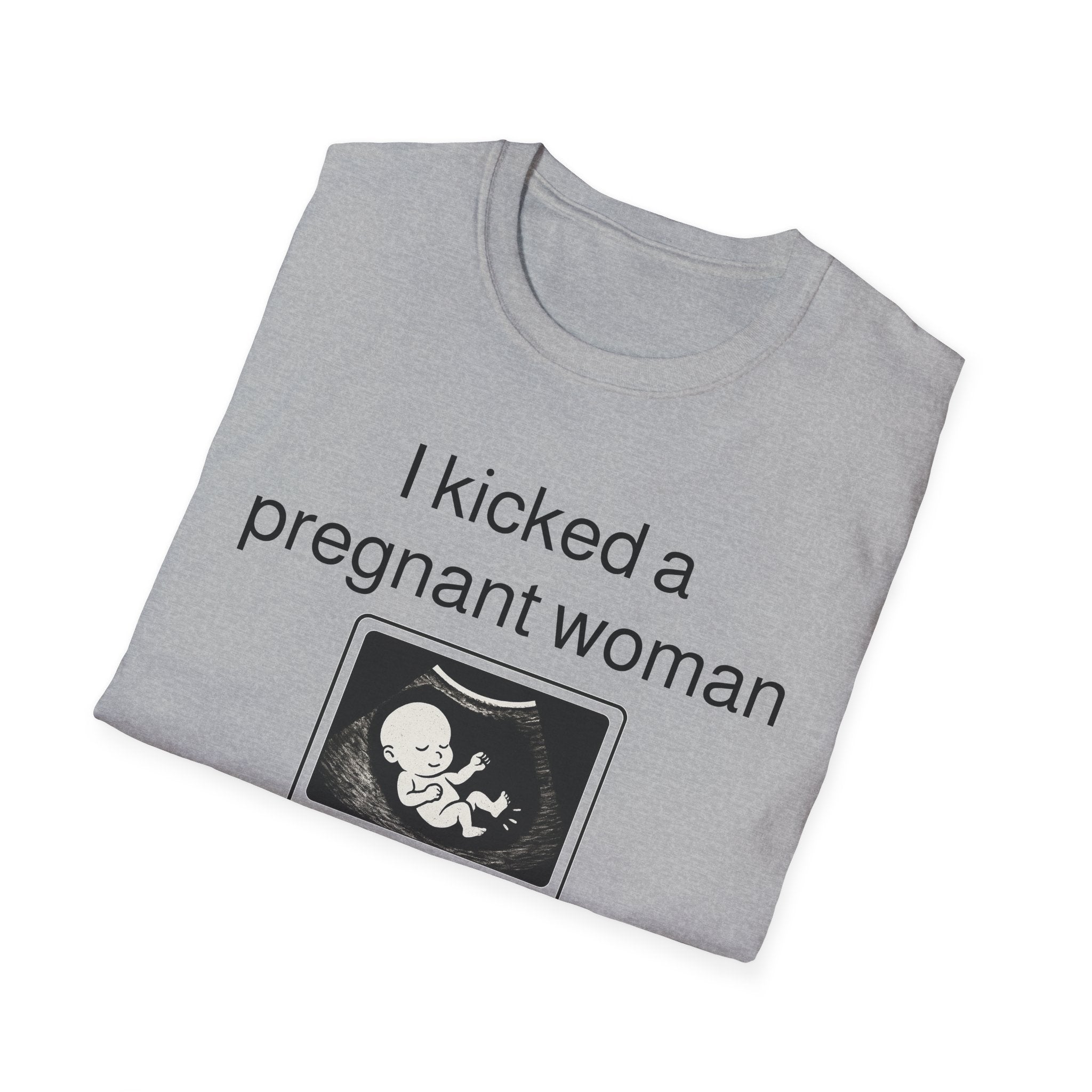Funny Pregnancy Announcement T-Shirt, Unisex Softstyle Tee for Baby Shower, Gift for Expecting Parents, Humor Shirt, Casual Wear, [...]