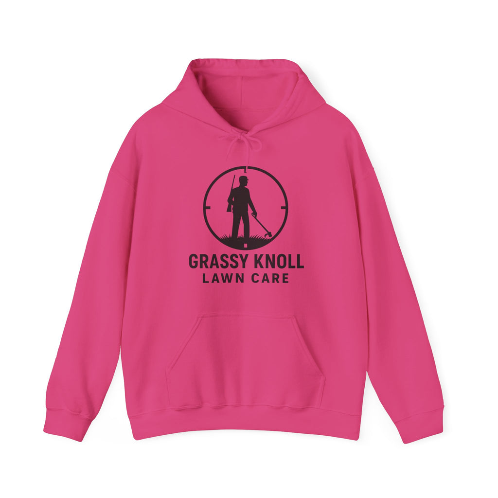 Grassy Knoll Lawn Care Hoodie – Logo Workwear Hooded Sweatshirt