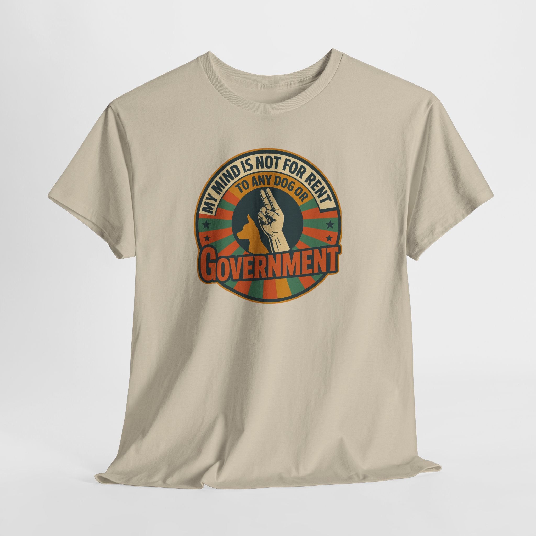 'My Mind is Not for Rent' Graphic T-Shirt, Political T-Shirt, Funny Gift, Protest Wear, Casual Apparel