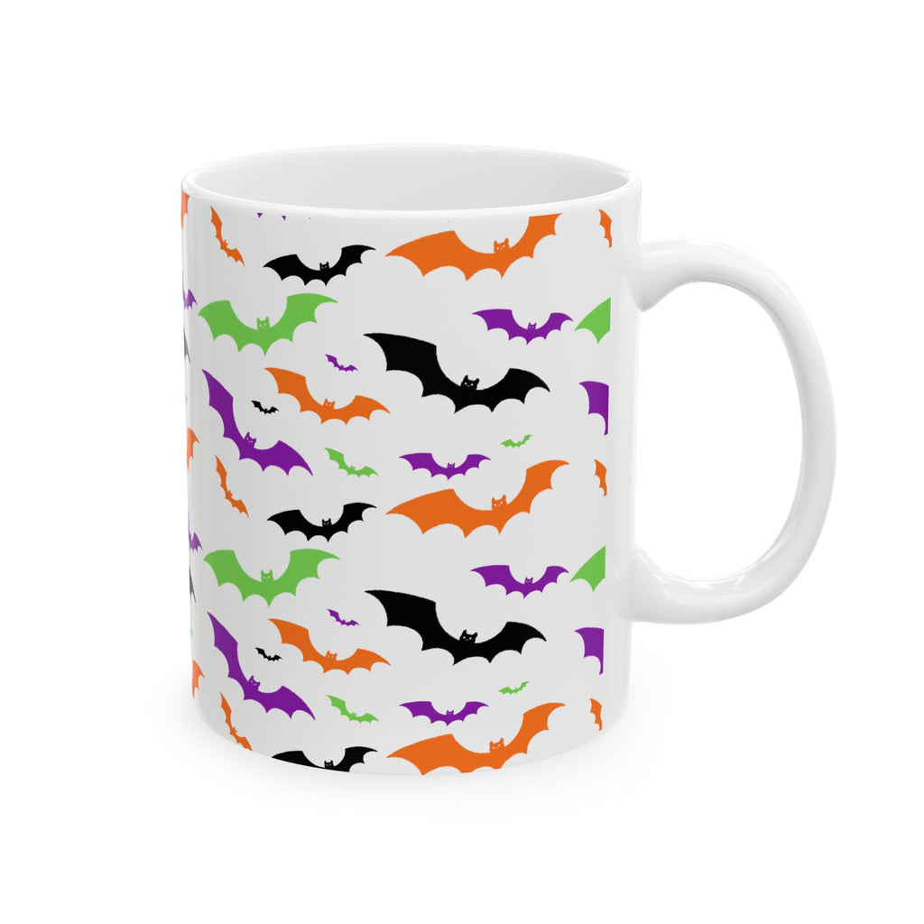 Halloween Bat Ceramic Mug - Perfect for Spooky Season, Coffee Lover Gift, Trick or Treat, Unique Halloween Decor, Witchy Vibes