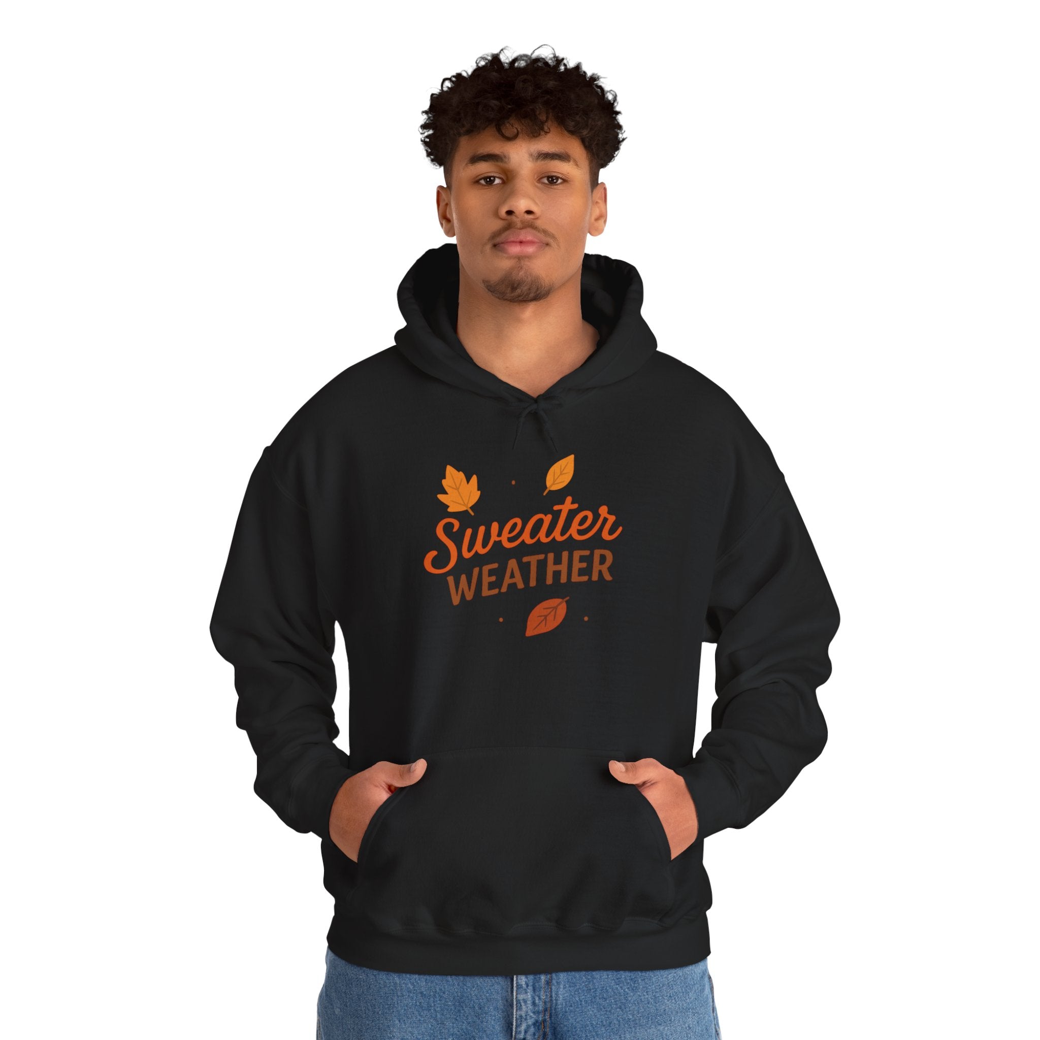 Sweater Weather Hoodie - Cozy Unisex Sweatshirt for Autumn Days, Fall Fashion, Comfortable Gift, Thanksgiving Apparel, Casual Wear